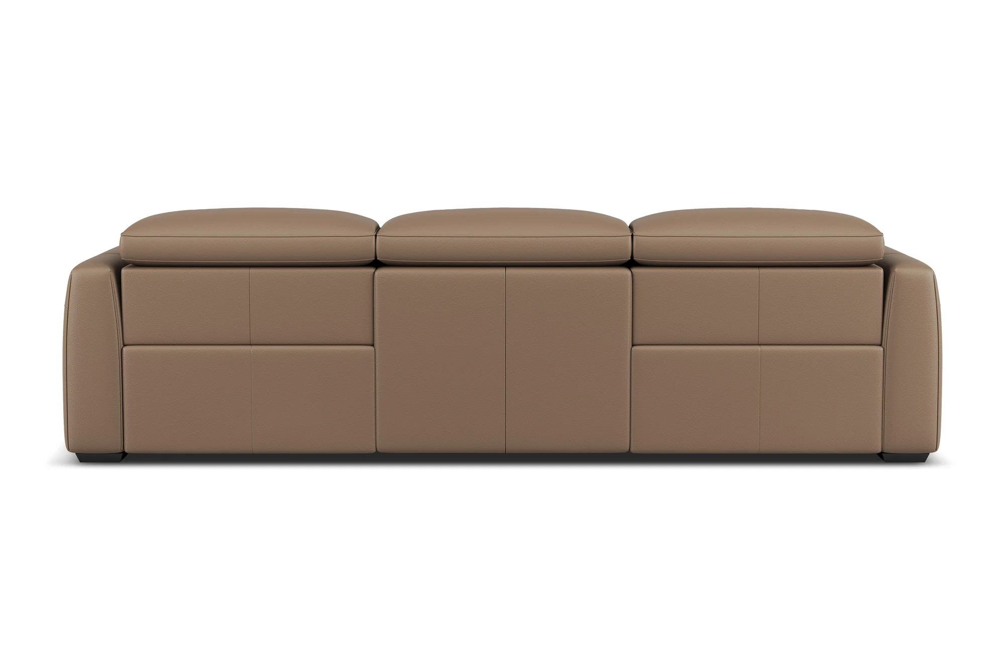 Carmen Leather Dual Recliner Lounge - Image 10
