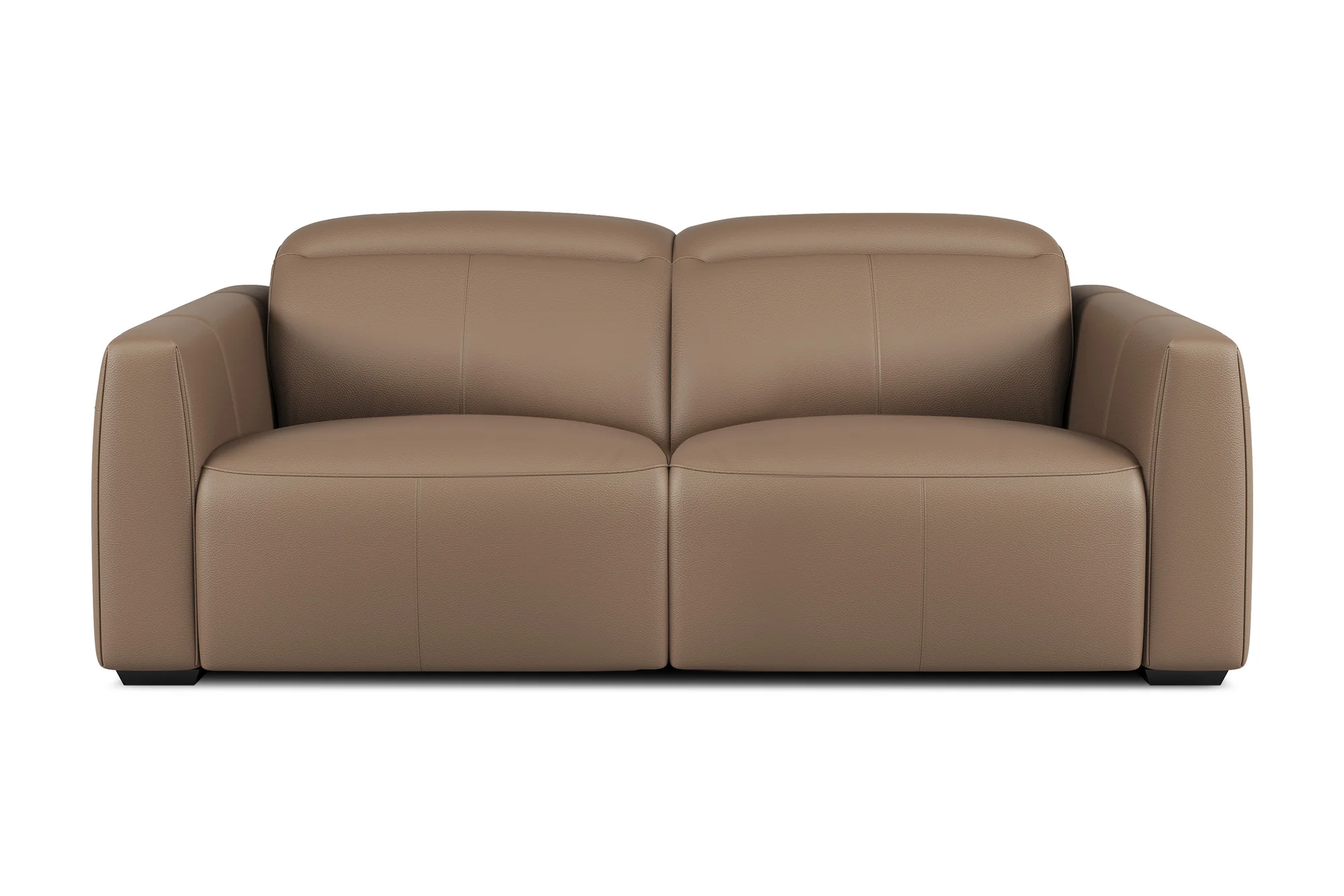 Carmen Leather Dual Recliner Lounge - Image 17