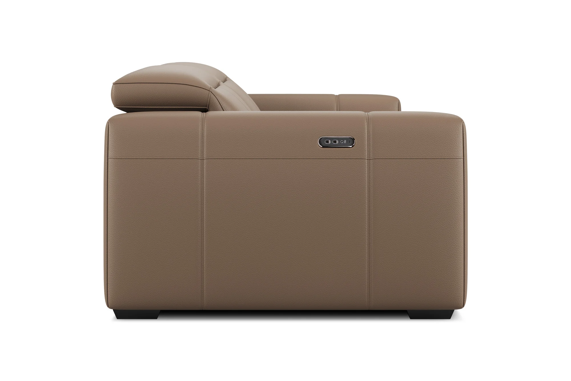 Carmen Leather Dual Recliner Lounge - Image 18