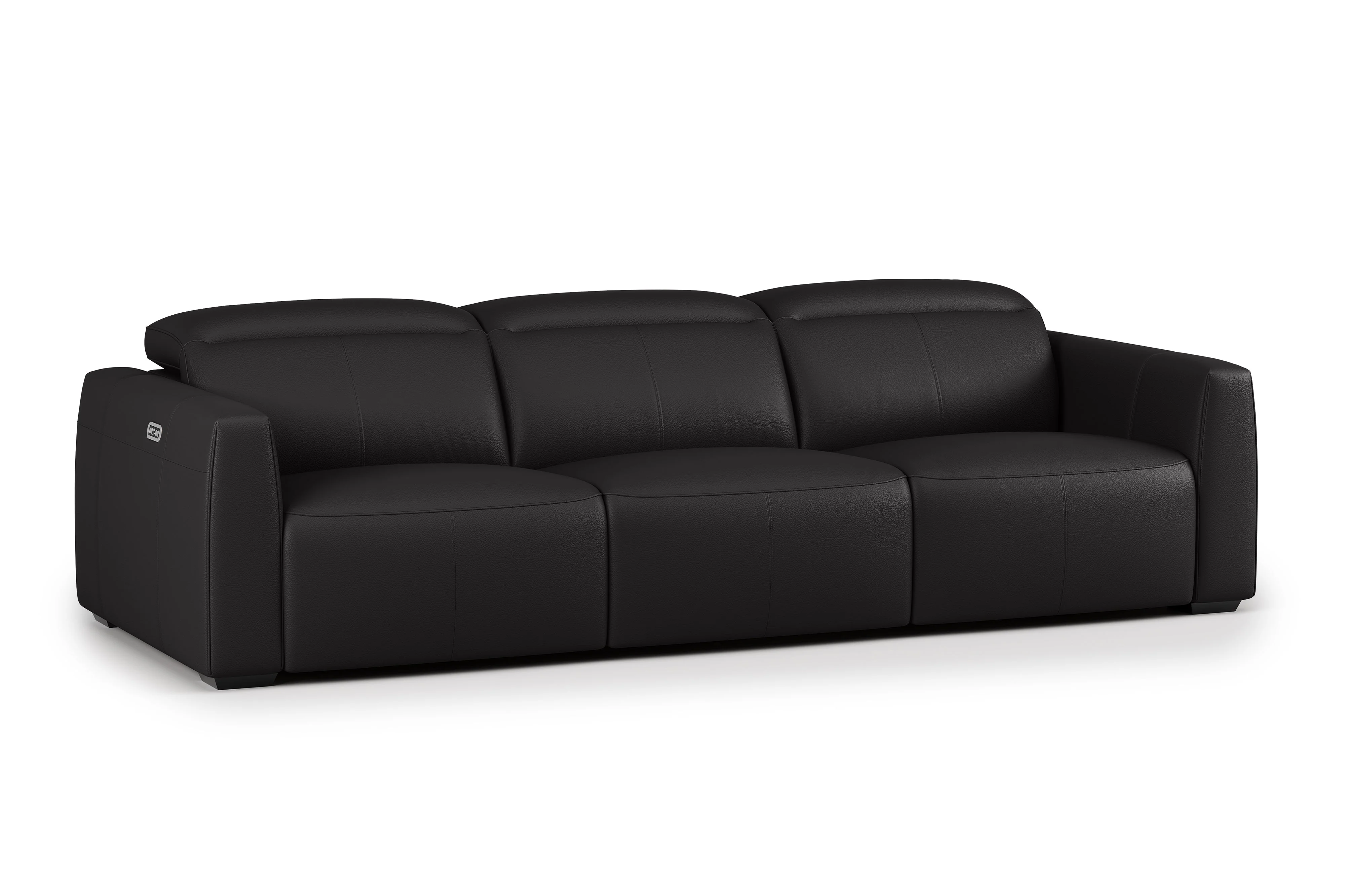 Carmen Leather Dual Recliner Lounge - Image 20