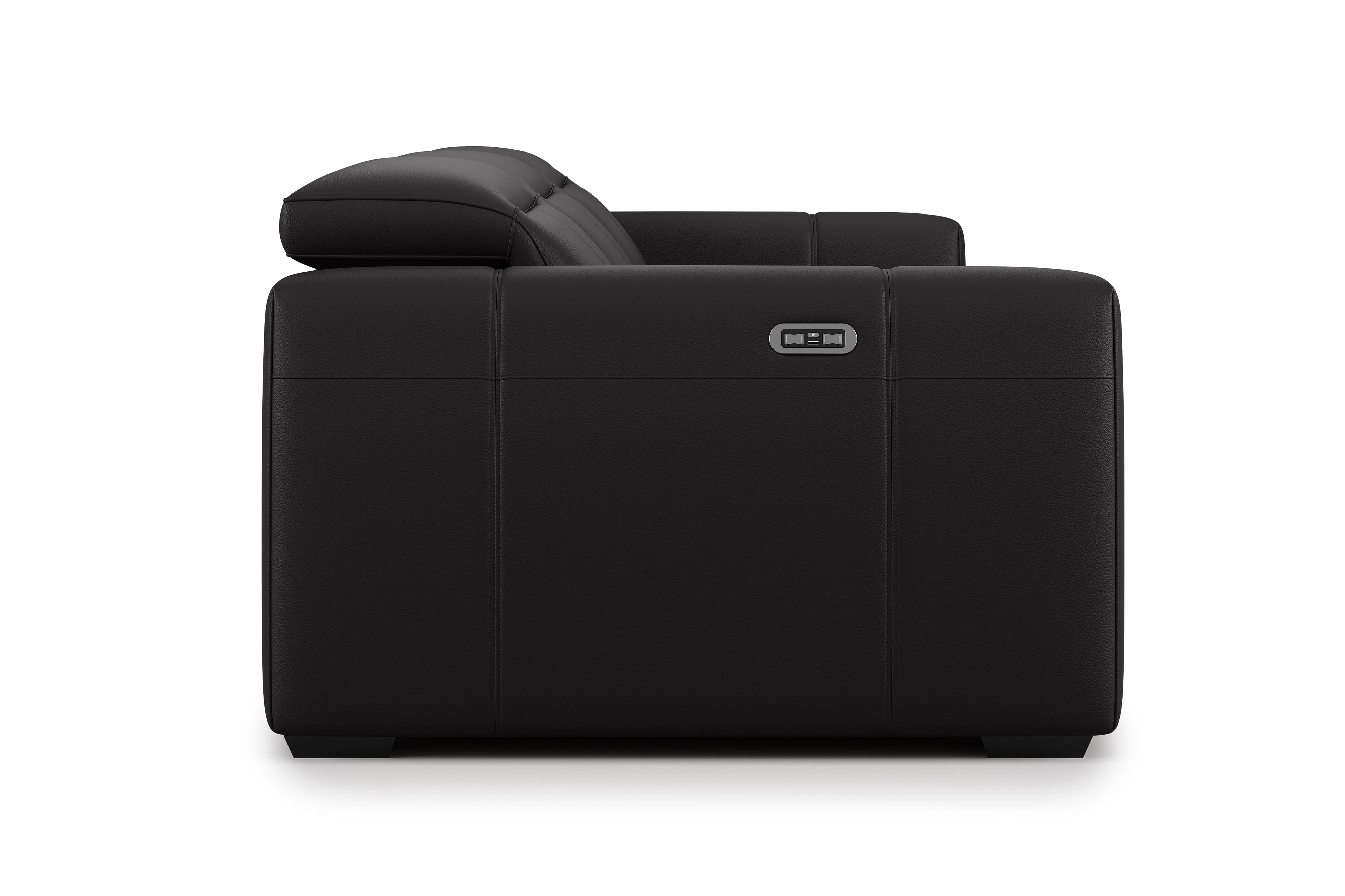 Carmen Leather Dual Recliner Lounge - Image 28