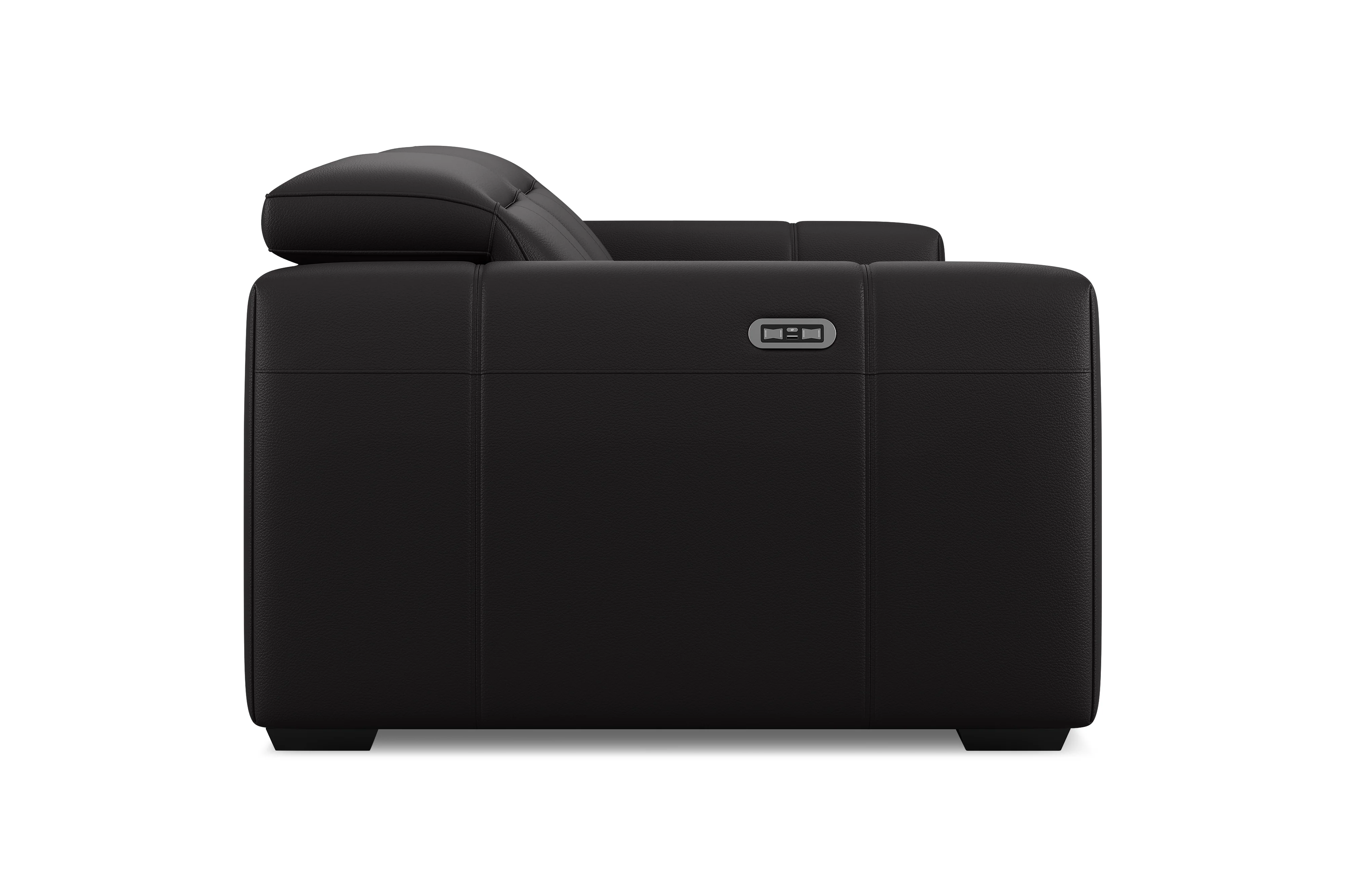 Carmen Leather Dual Recliner Lounge - Image 37