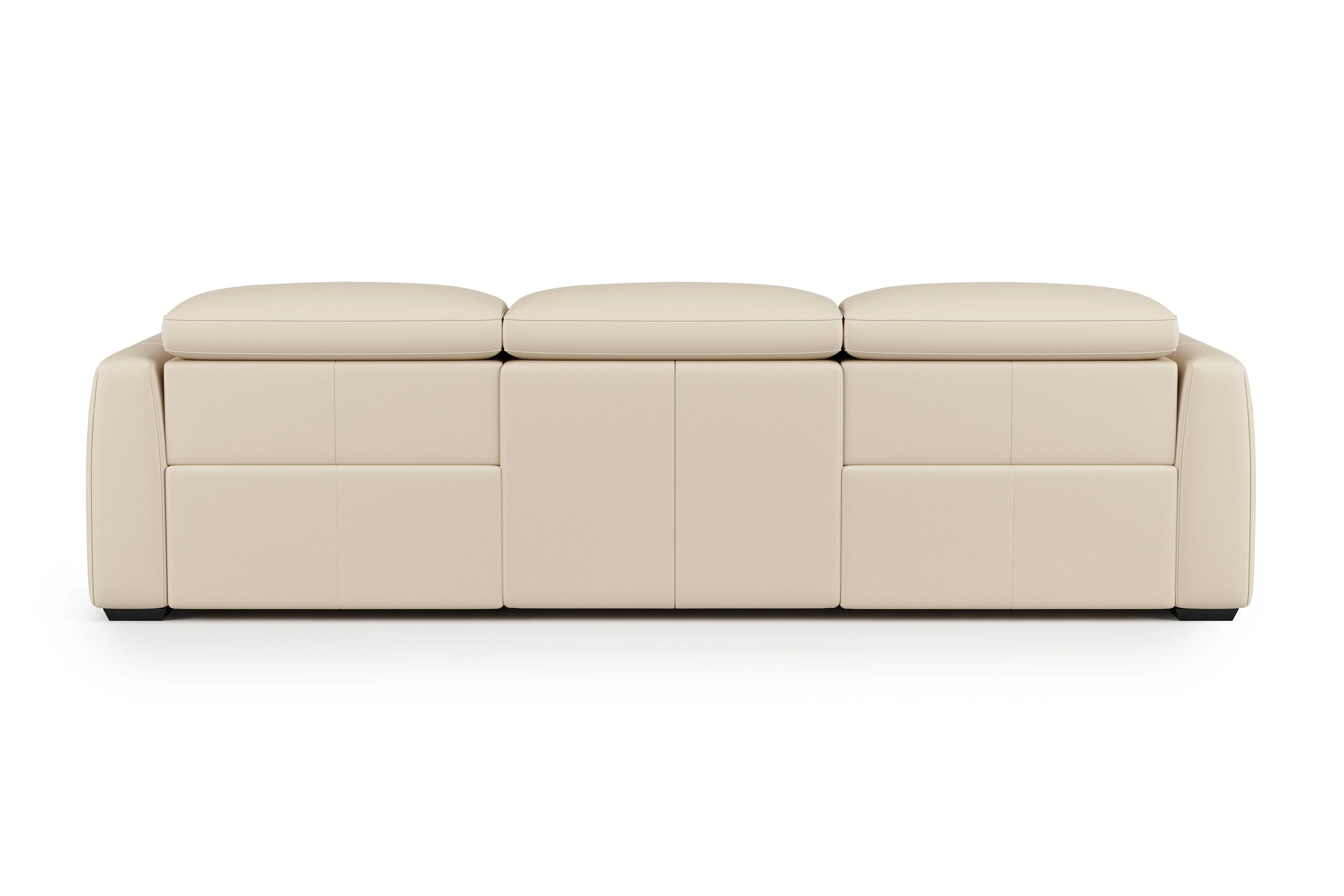 Carmen Leather Dual Recliner Lounge - Image 48