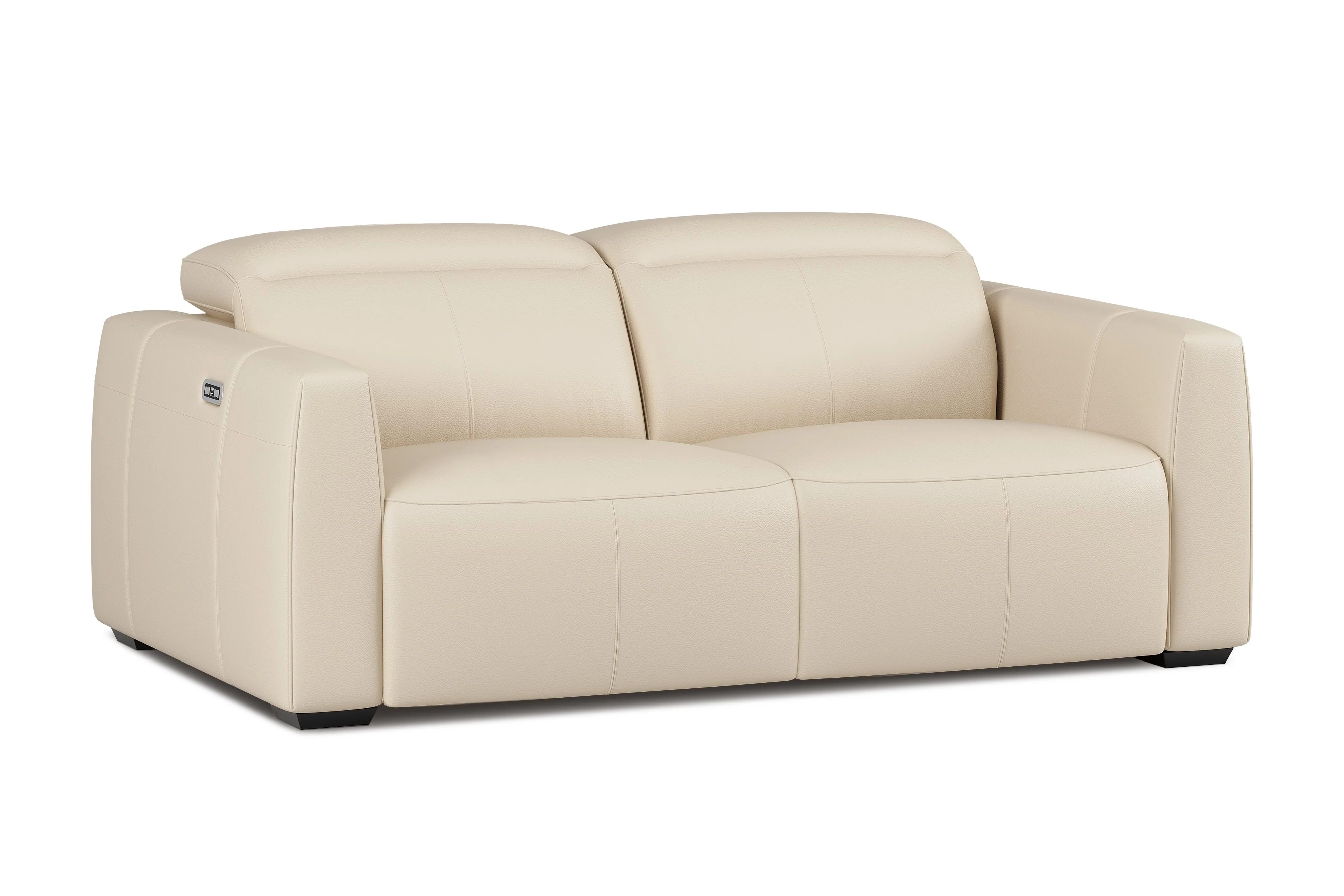 Carmen Leather Dual Recliner Lounge - Image 49