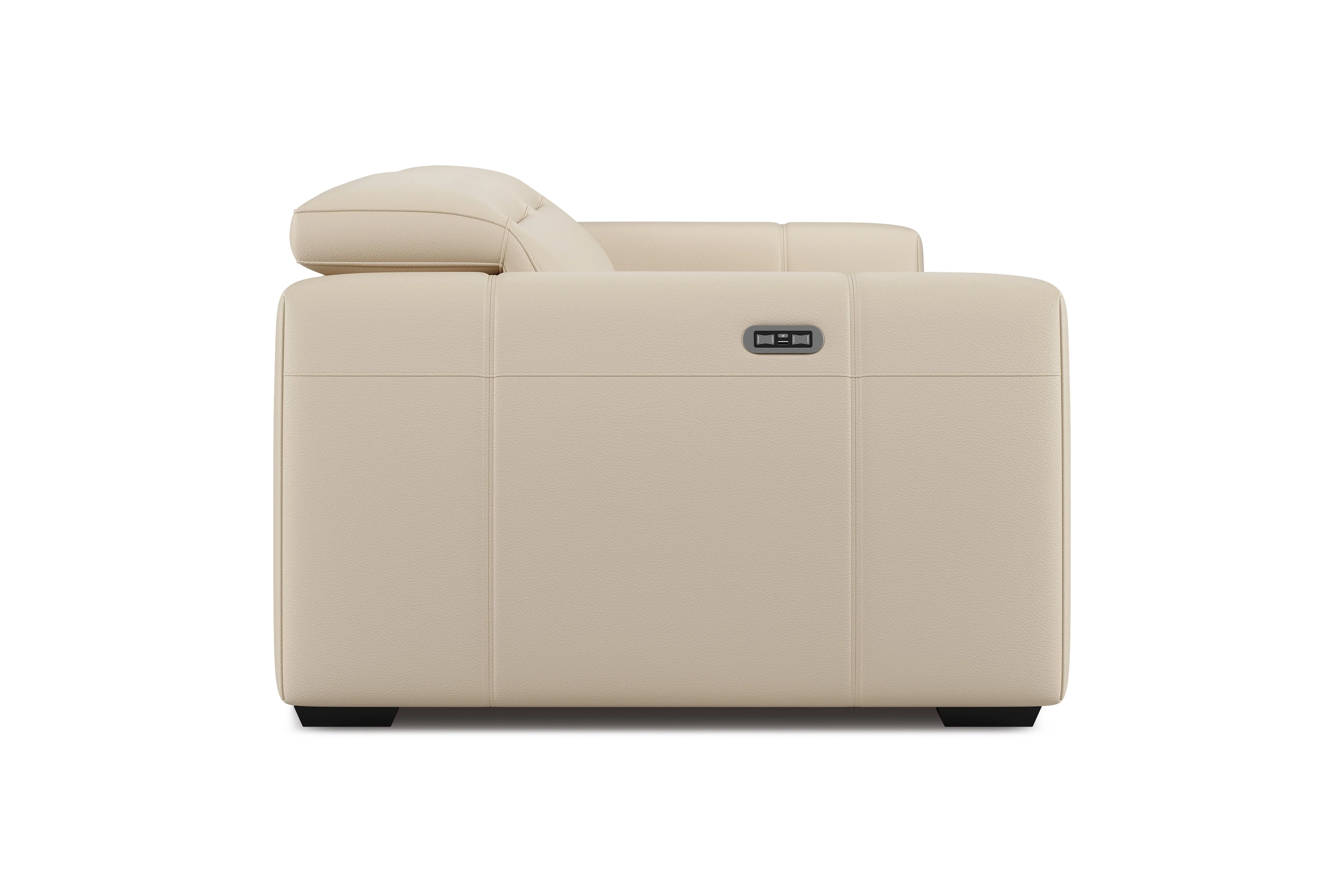 Carmen Leather Dual Recliner Lounge - Image 56