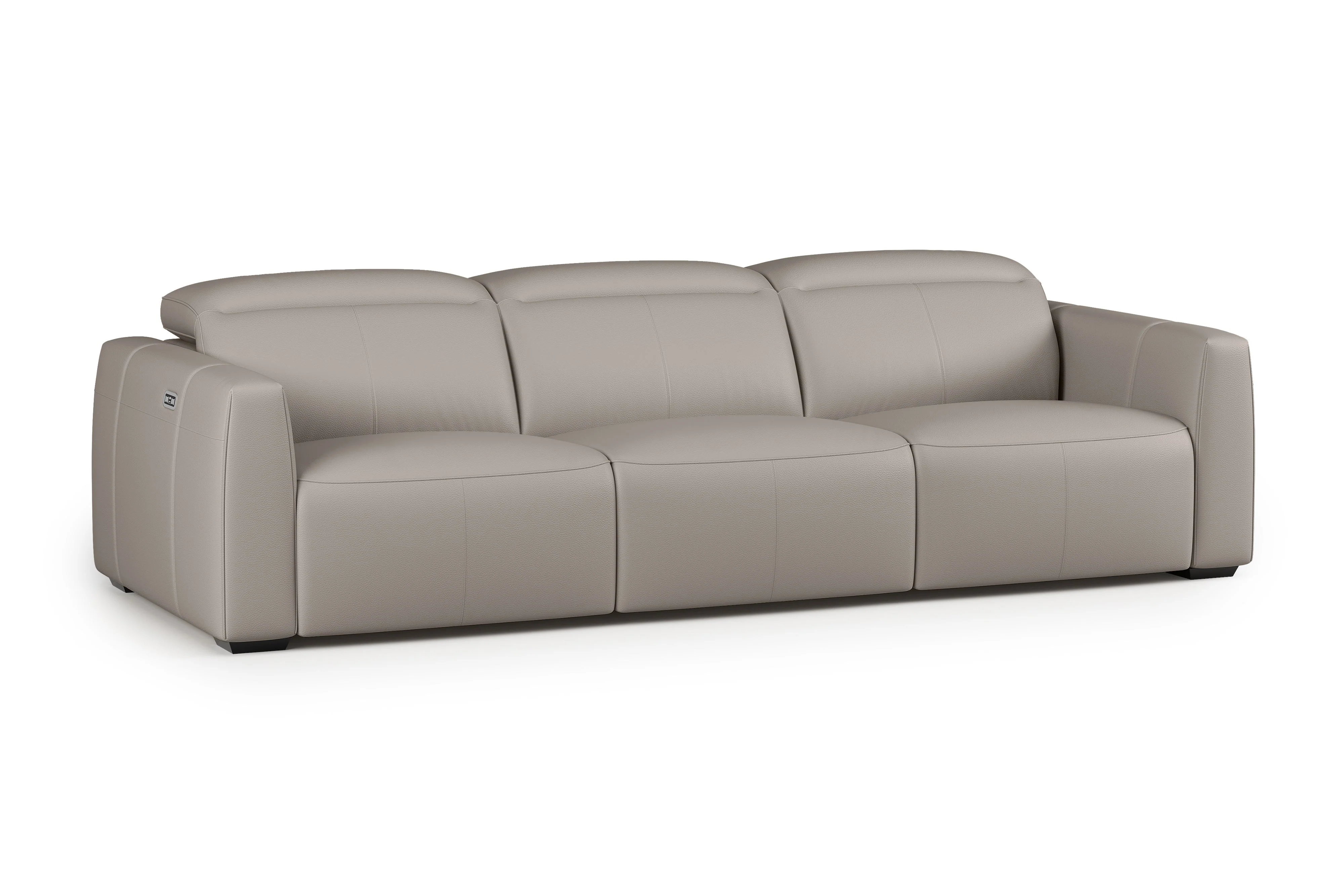 Carmen Leather Dual Recliner Lounge - Image 58