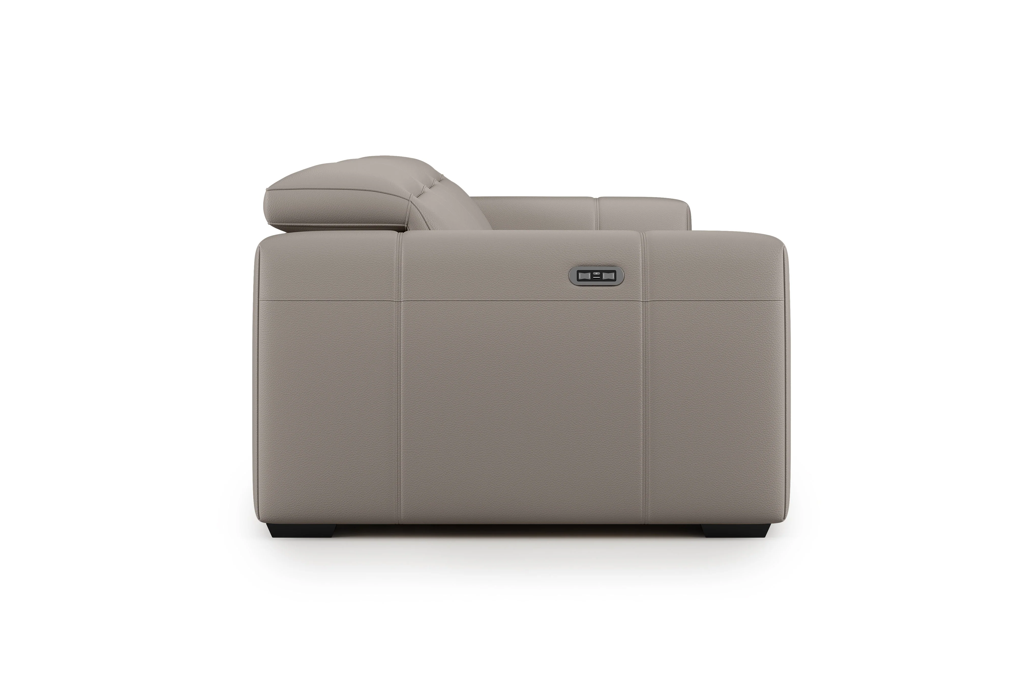 Carmen Leather Dual Recliner Lounge - Image 66