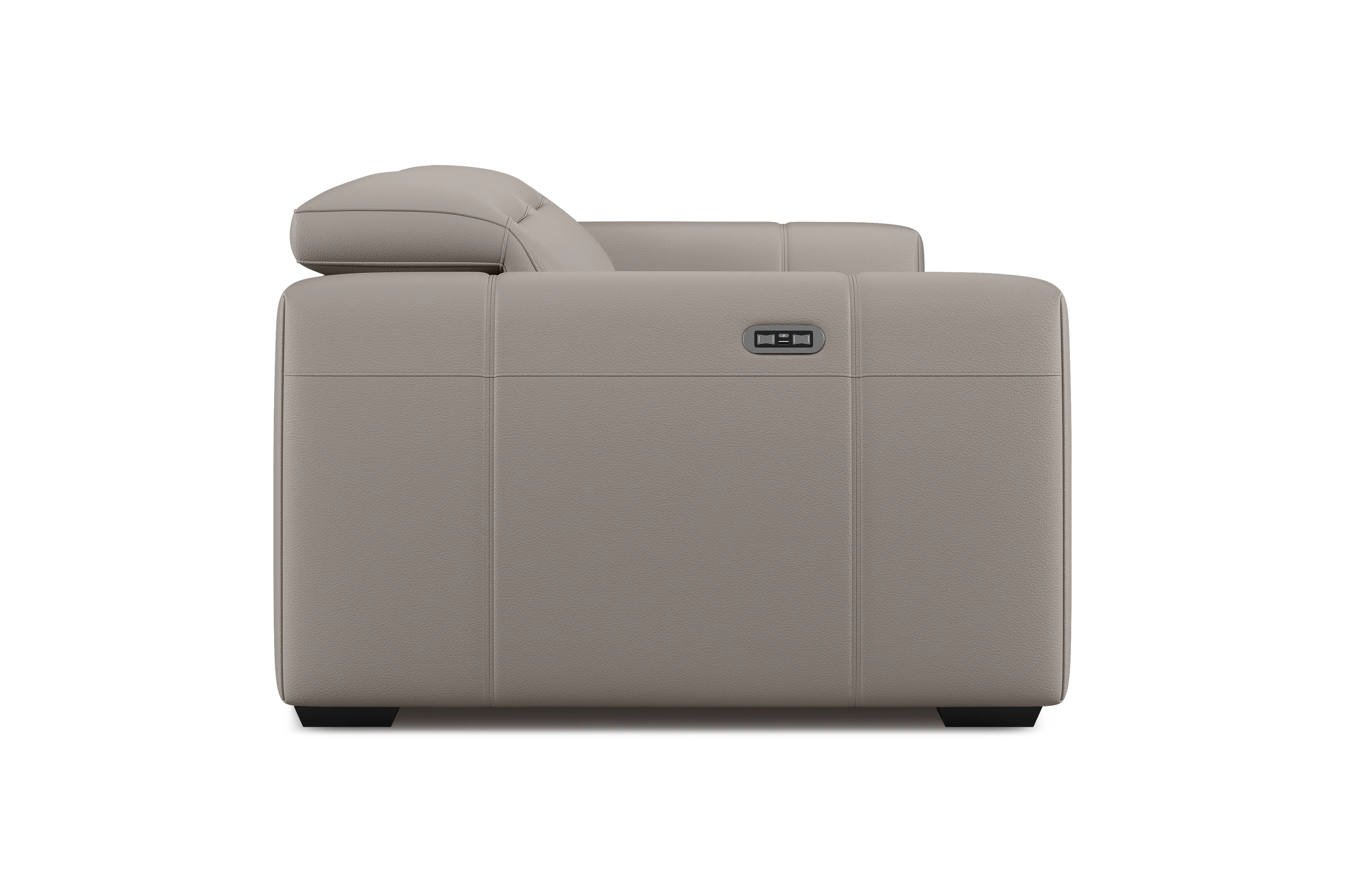 Carmen Leather Dual Recliner Lounge - Image 75