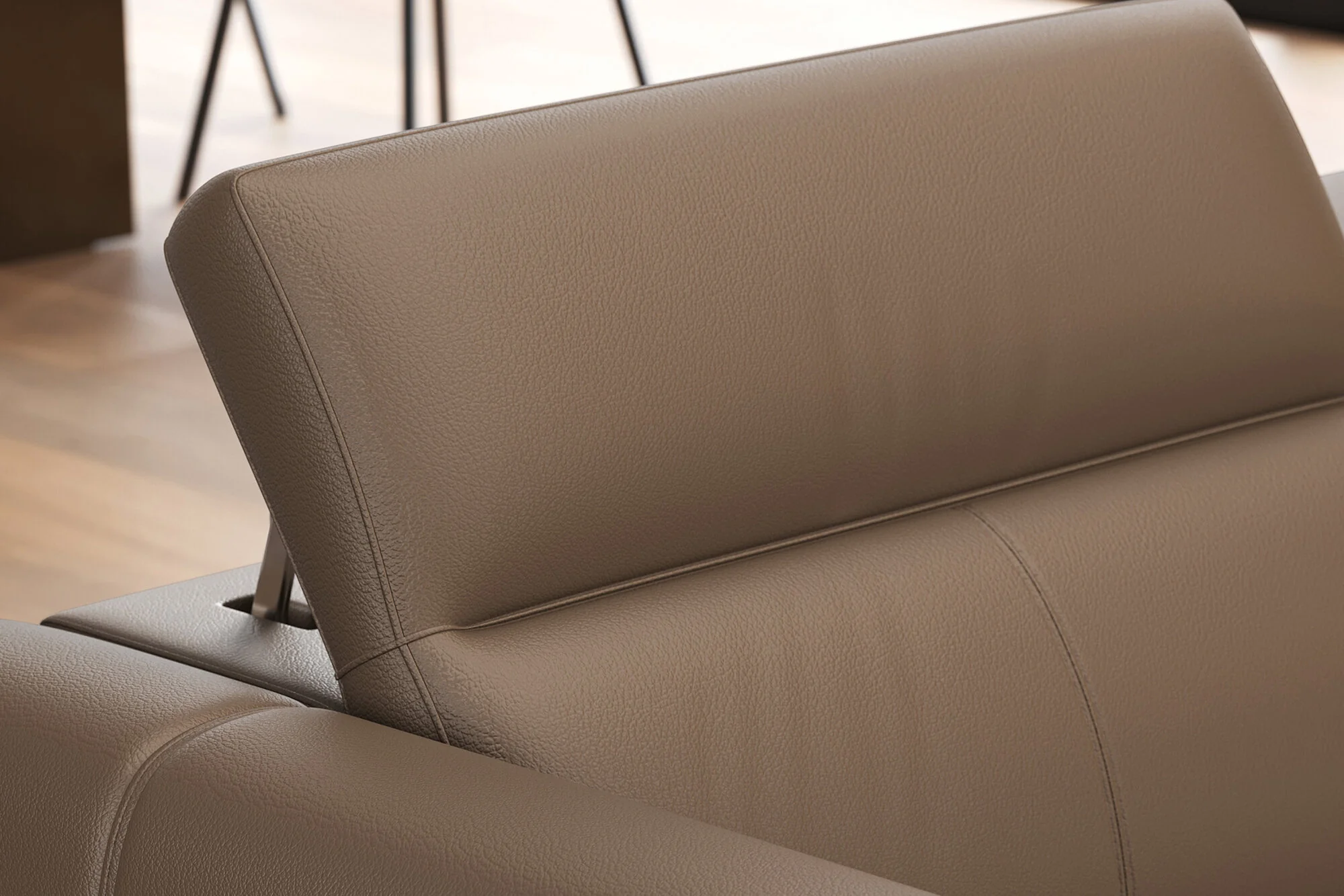 Carmen Leather Recliner Accent Chair - Image 13