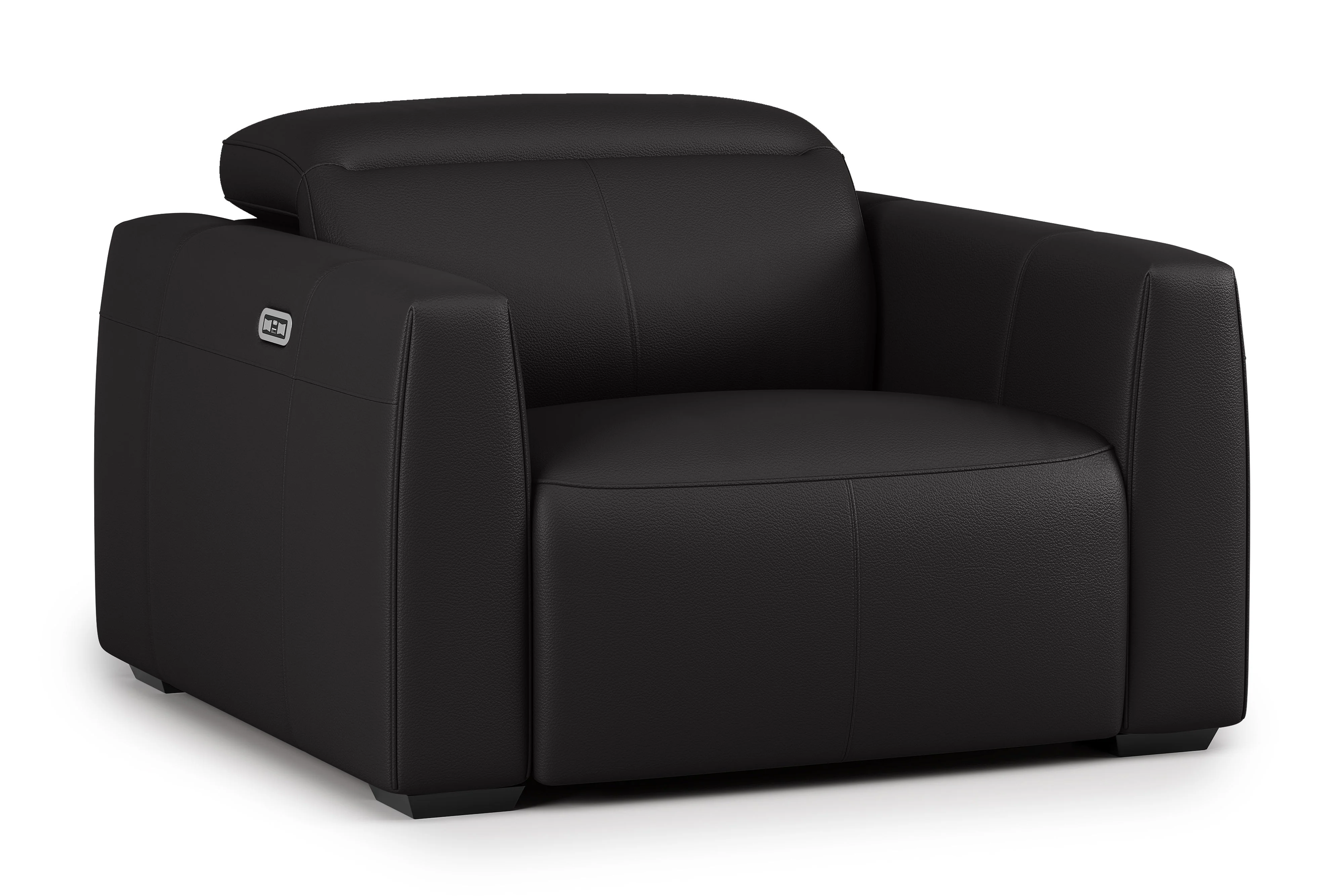 Carmen Leather Recliner Accent Chair - Image 18