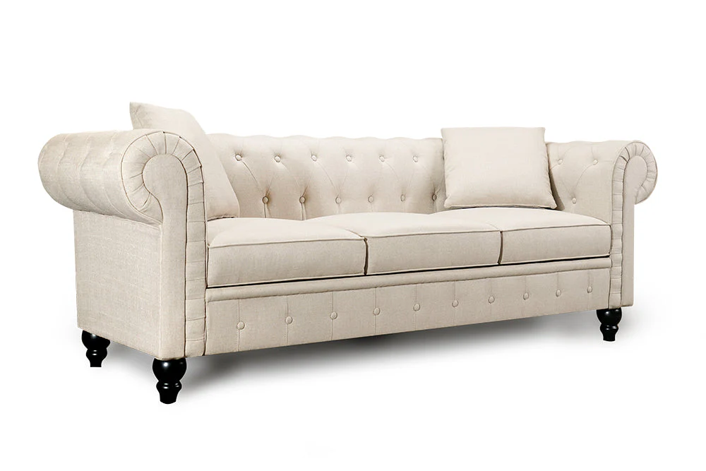 Cerna Fabric Chesterfield Lounge - Image 9
