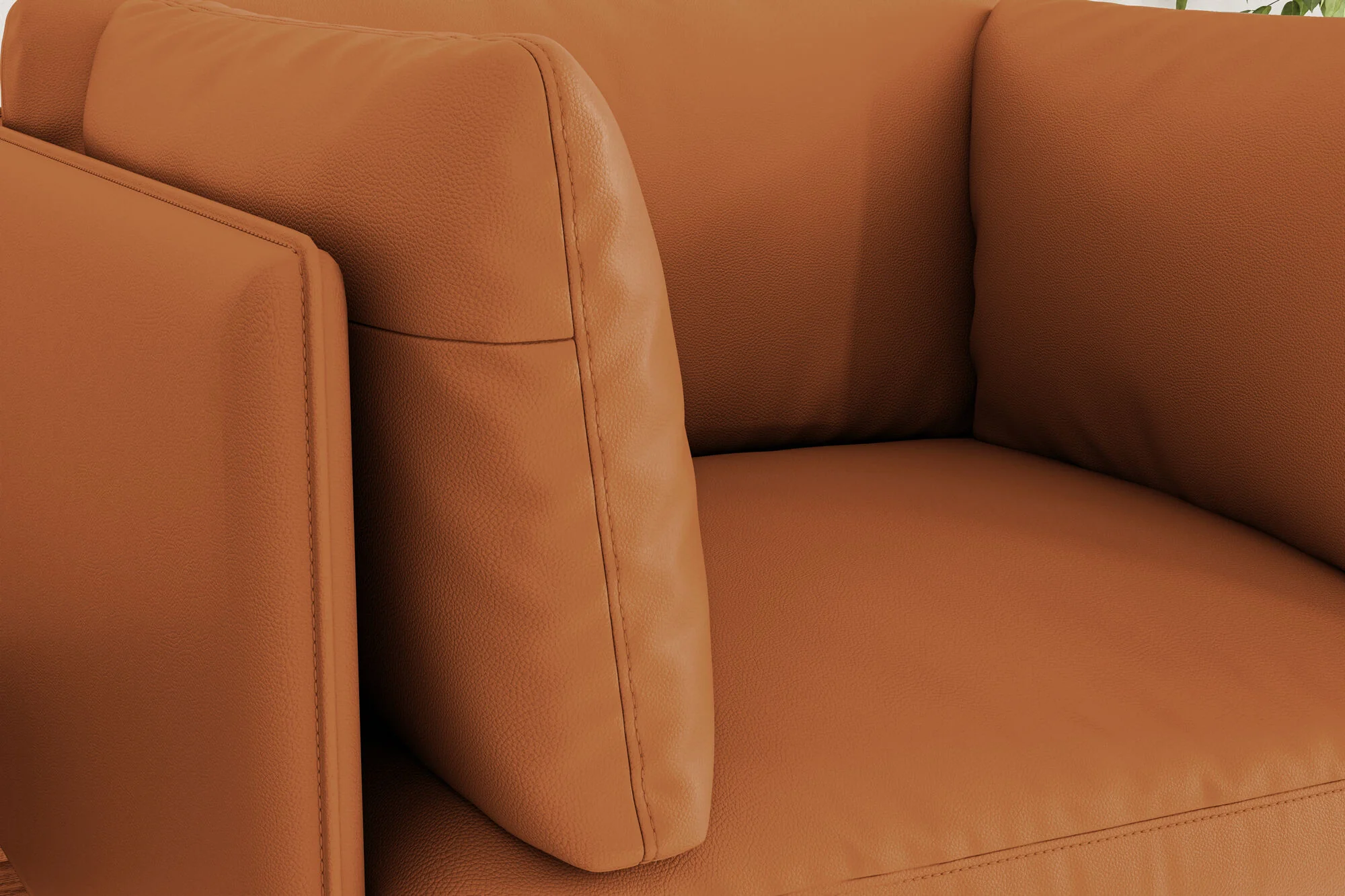 Chloe Leather Accent Chair - Image 7