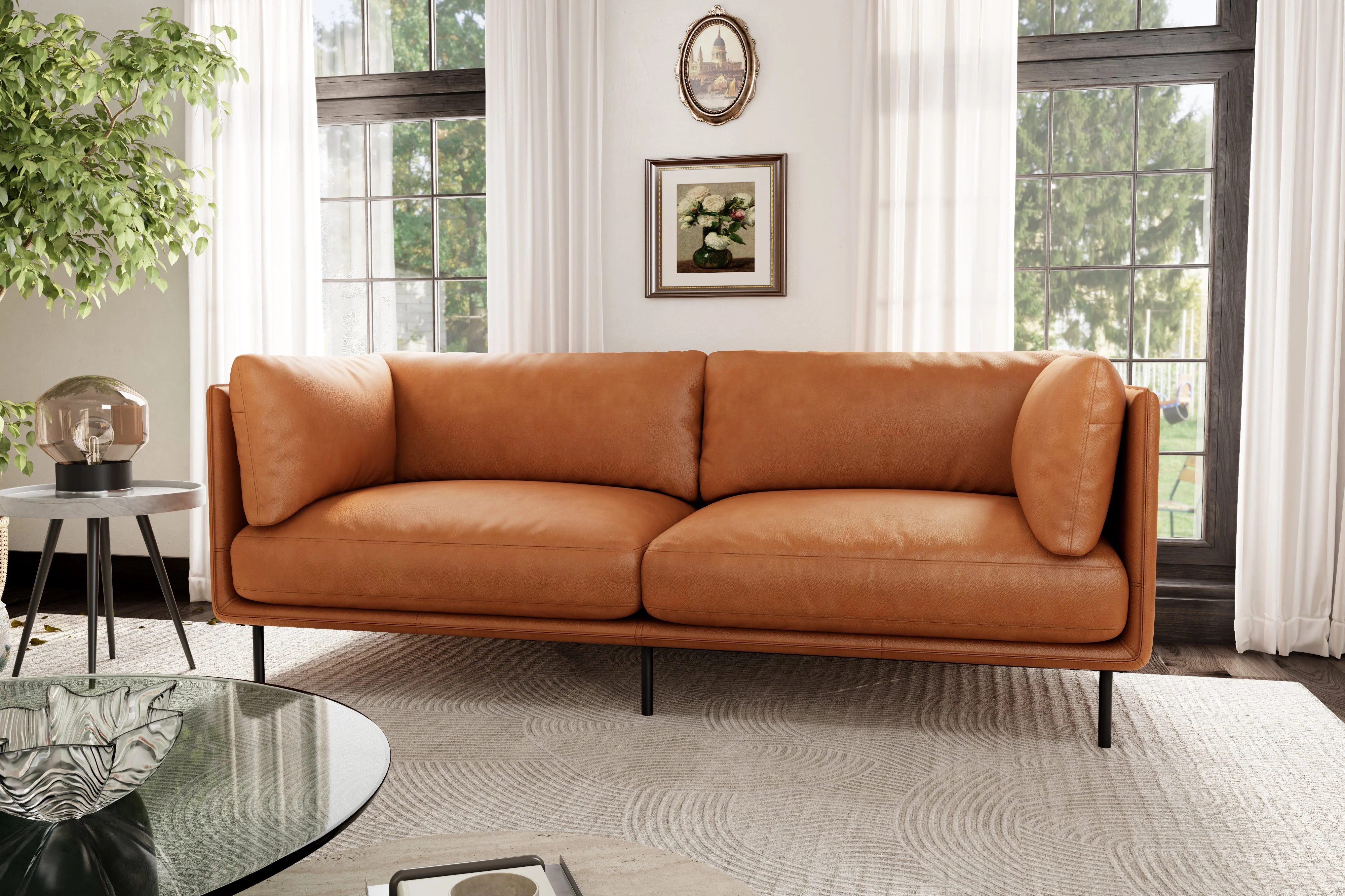 Chloe Leather Lounge - Image 19
