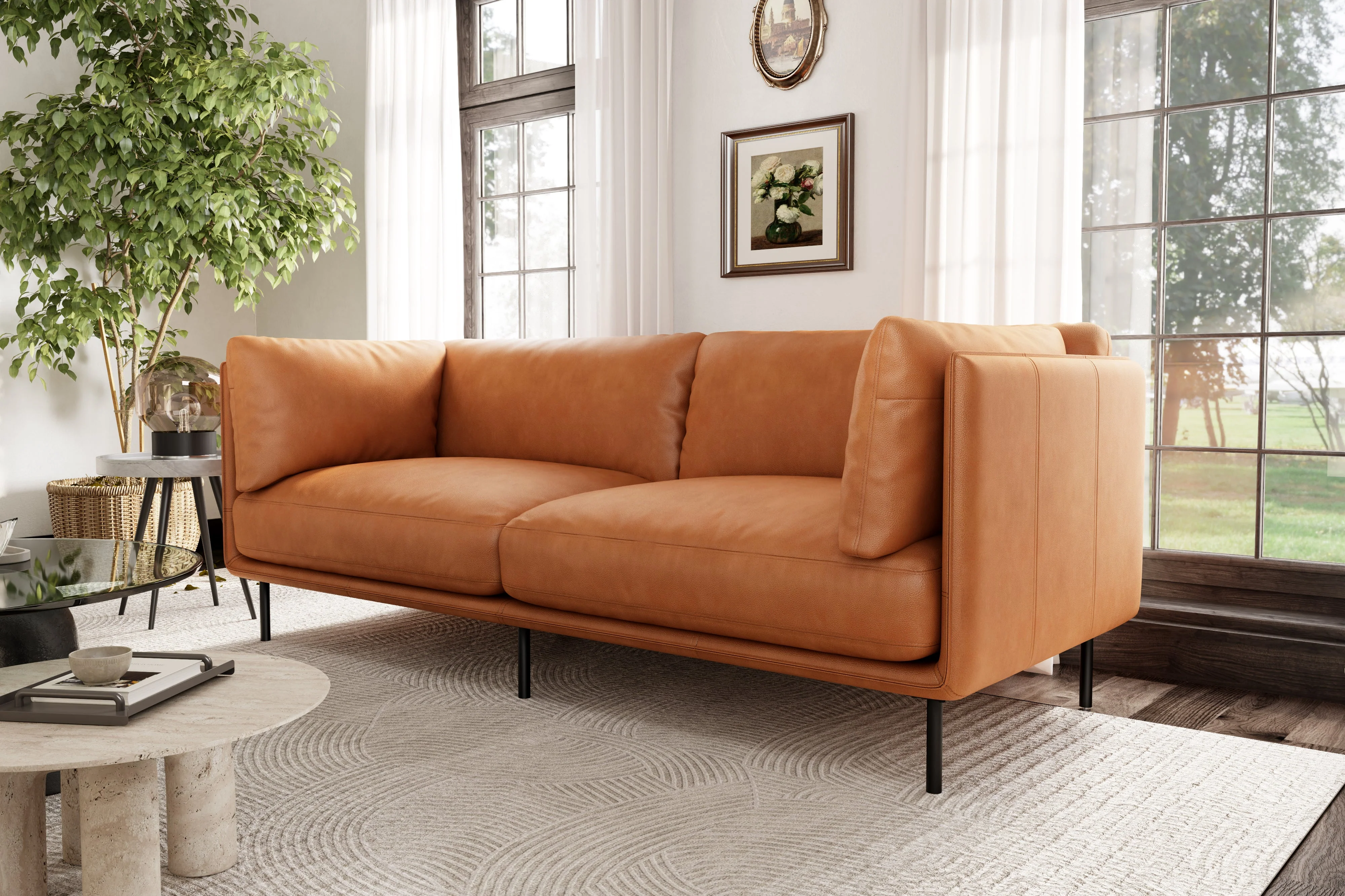 Chloe Leather Lounge - Image 21