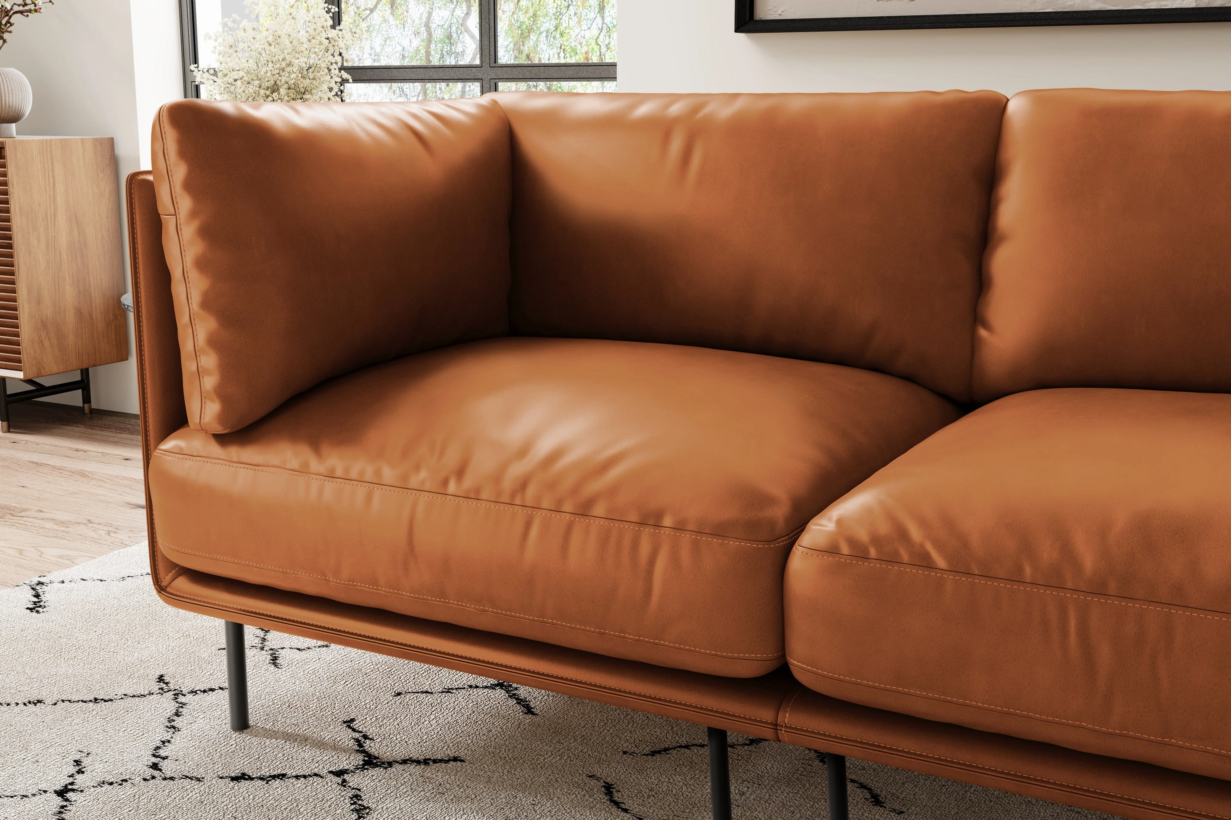 Chloe Leather Lounge - Image 6
