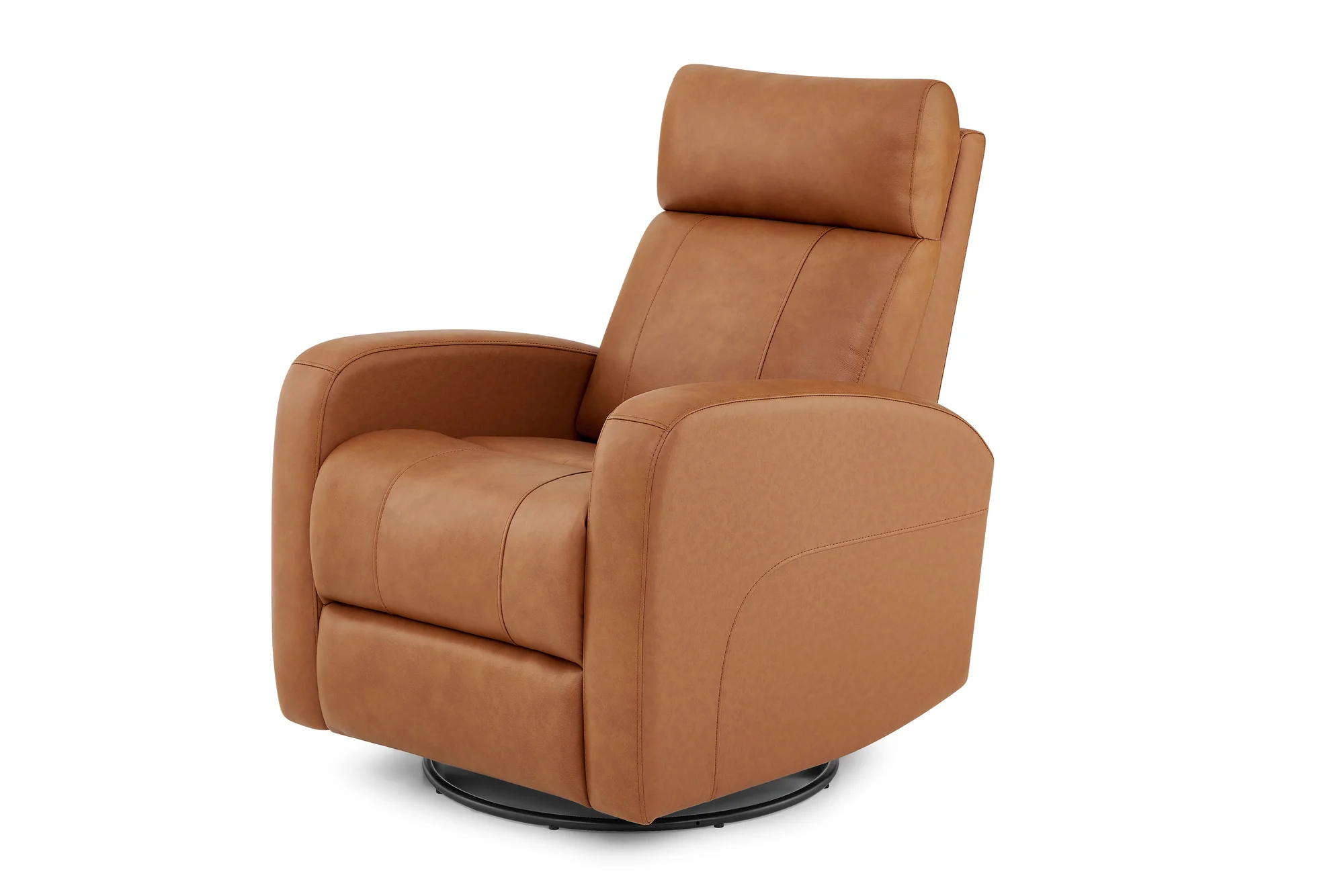Dayna Leather Swivel Recliner Chair - Image 11