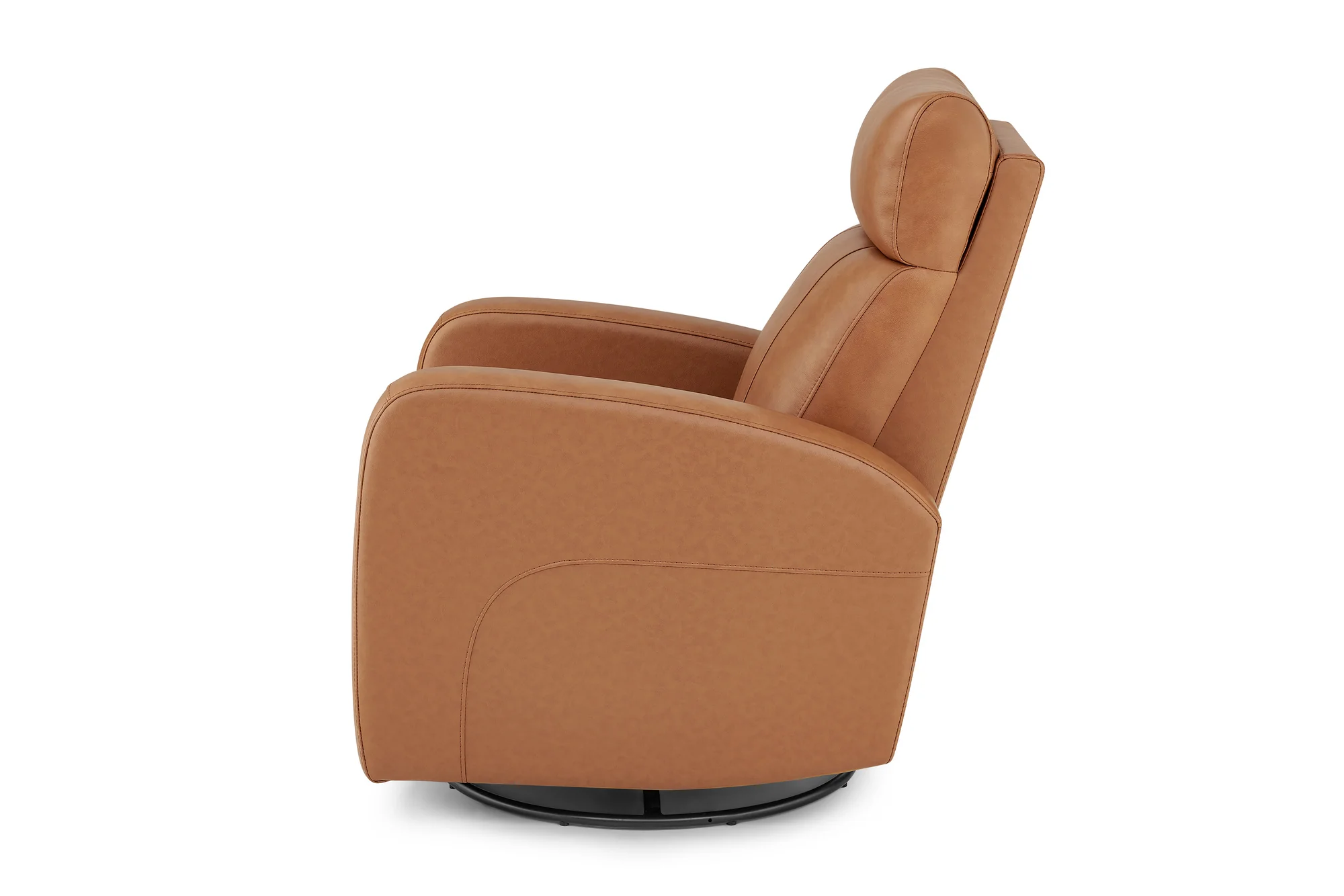 Dayna Leather Swivel Recliner Chair - Image 12
