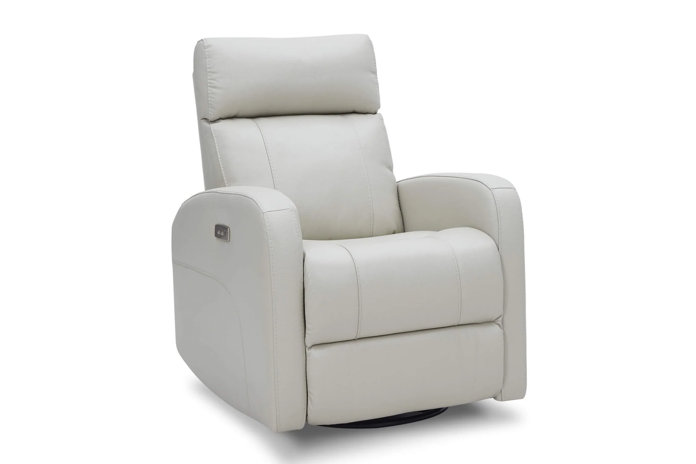 Dayna Leather Swivel Recliner Chair - Image 16