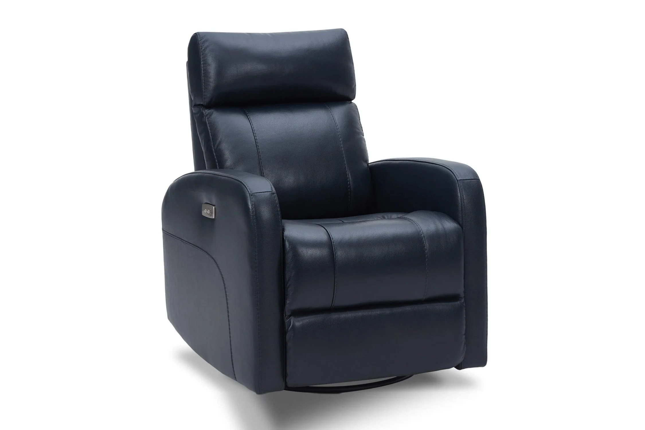 Dayna Leather Swivel Recliner Chair - Image 24