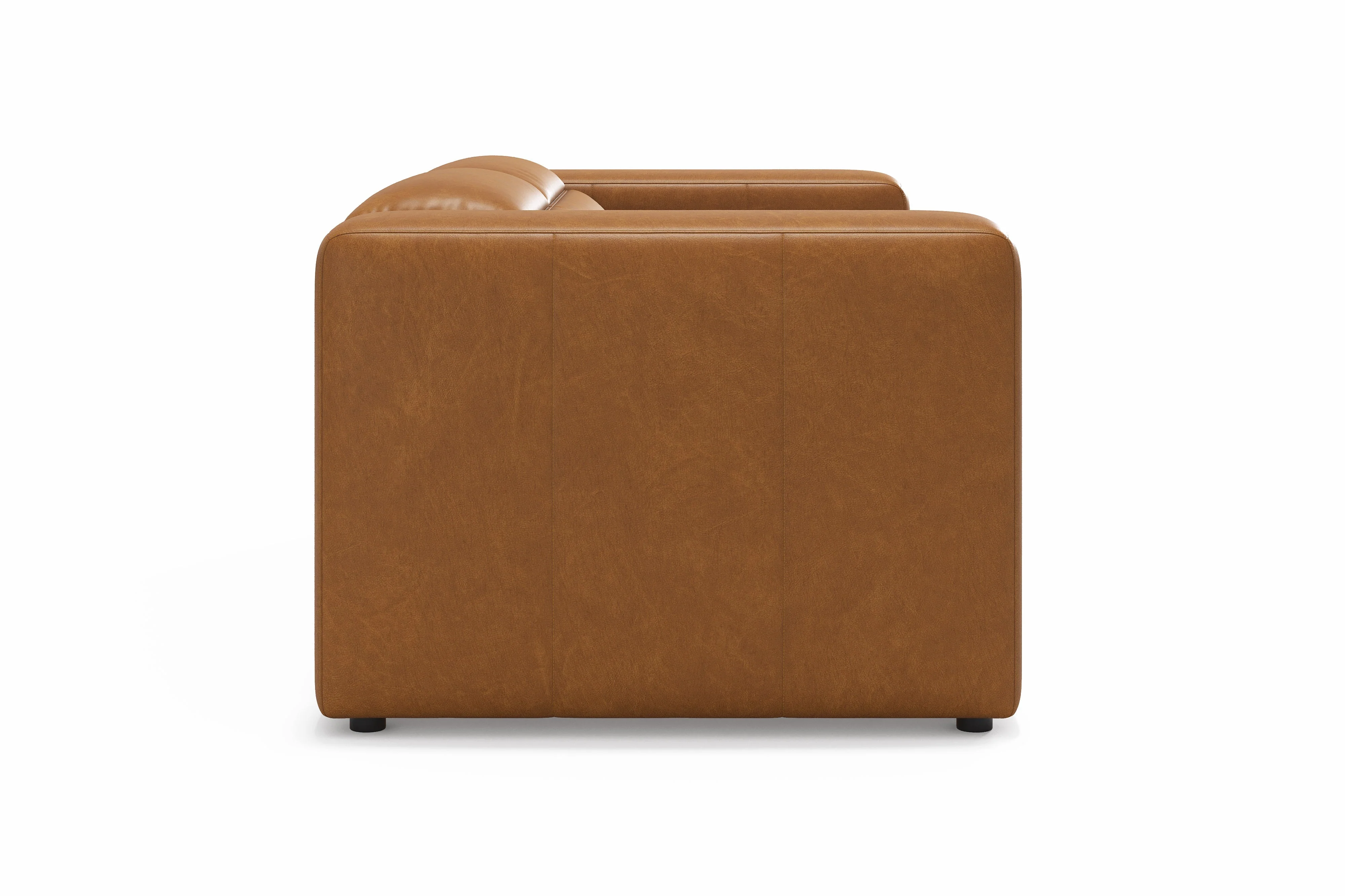 Eden Leather Dual Recliner Lounge - Image 7