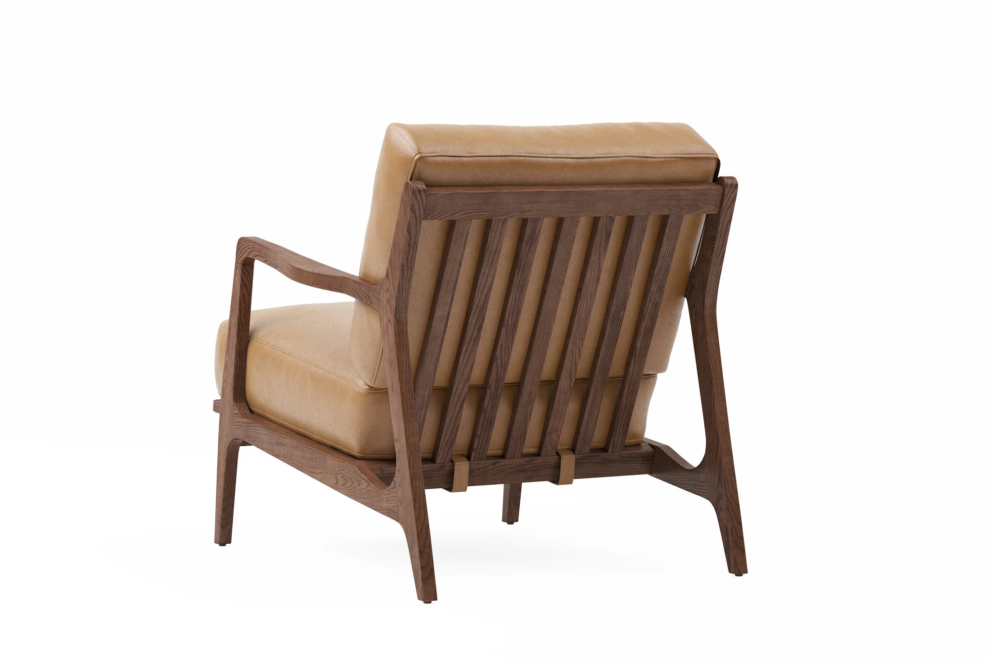 Ella Leather Accent Chair - Image 15
