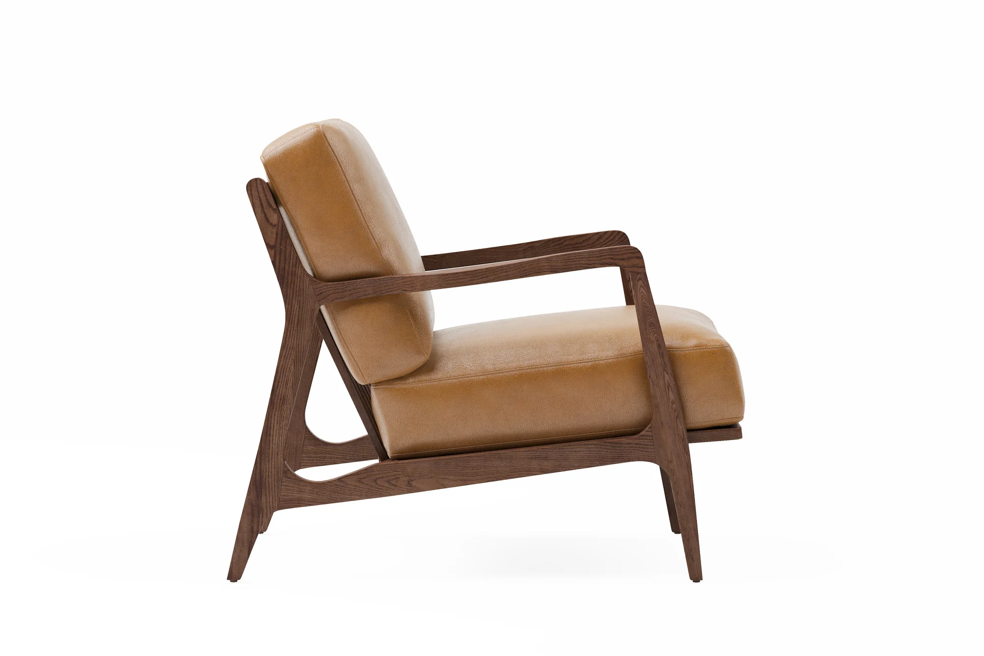 Ella Leather Accent Chair - Image 16