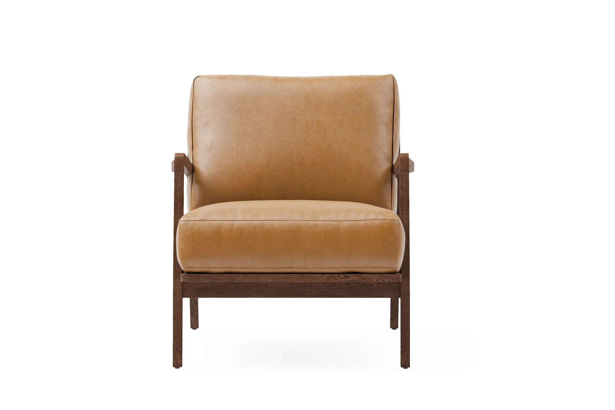 Ella Leather Accent Chair - Image 18