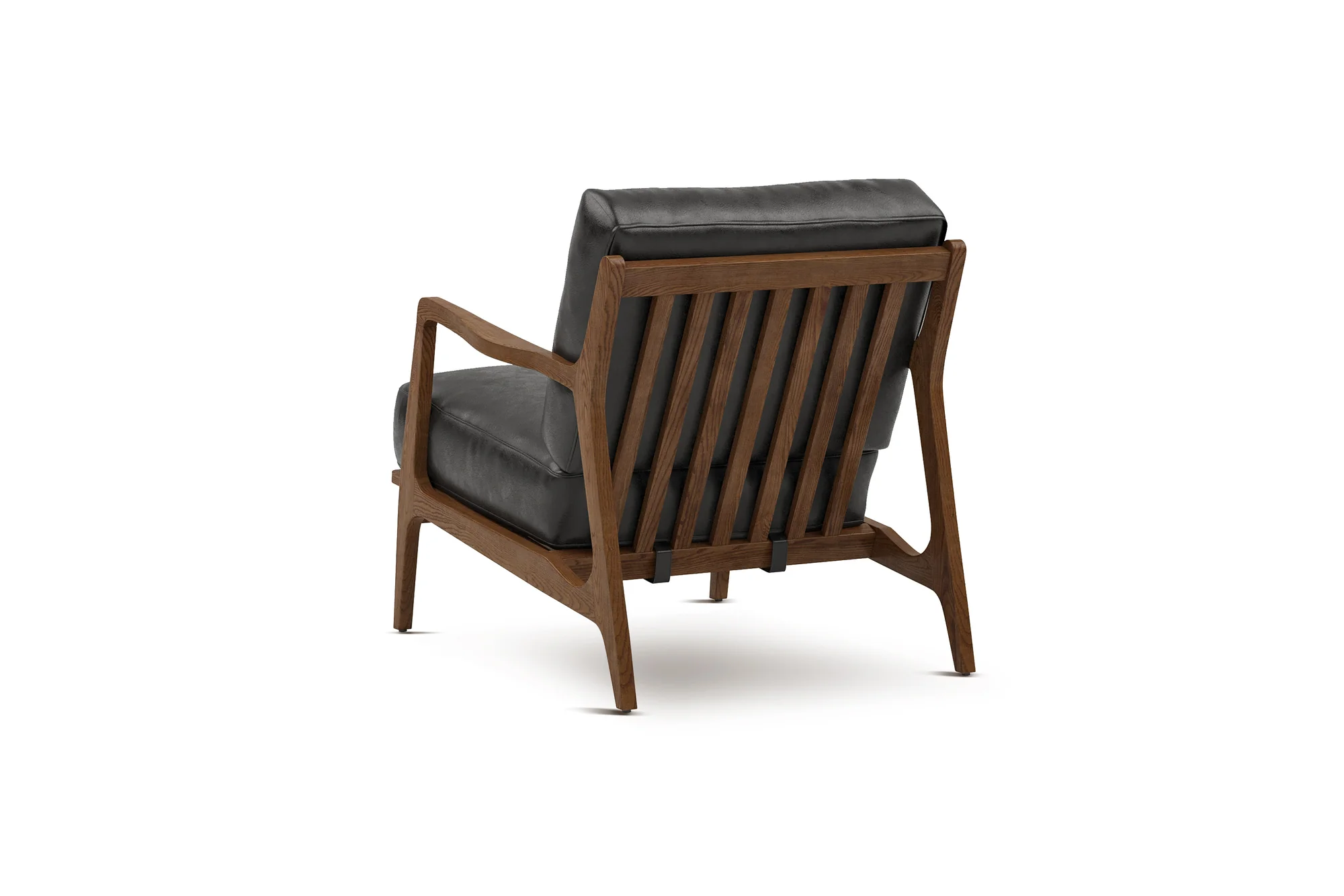 Ella Leather Accent Chair - Image 7