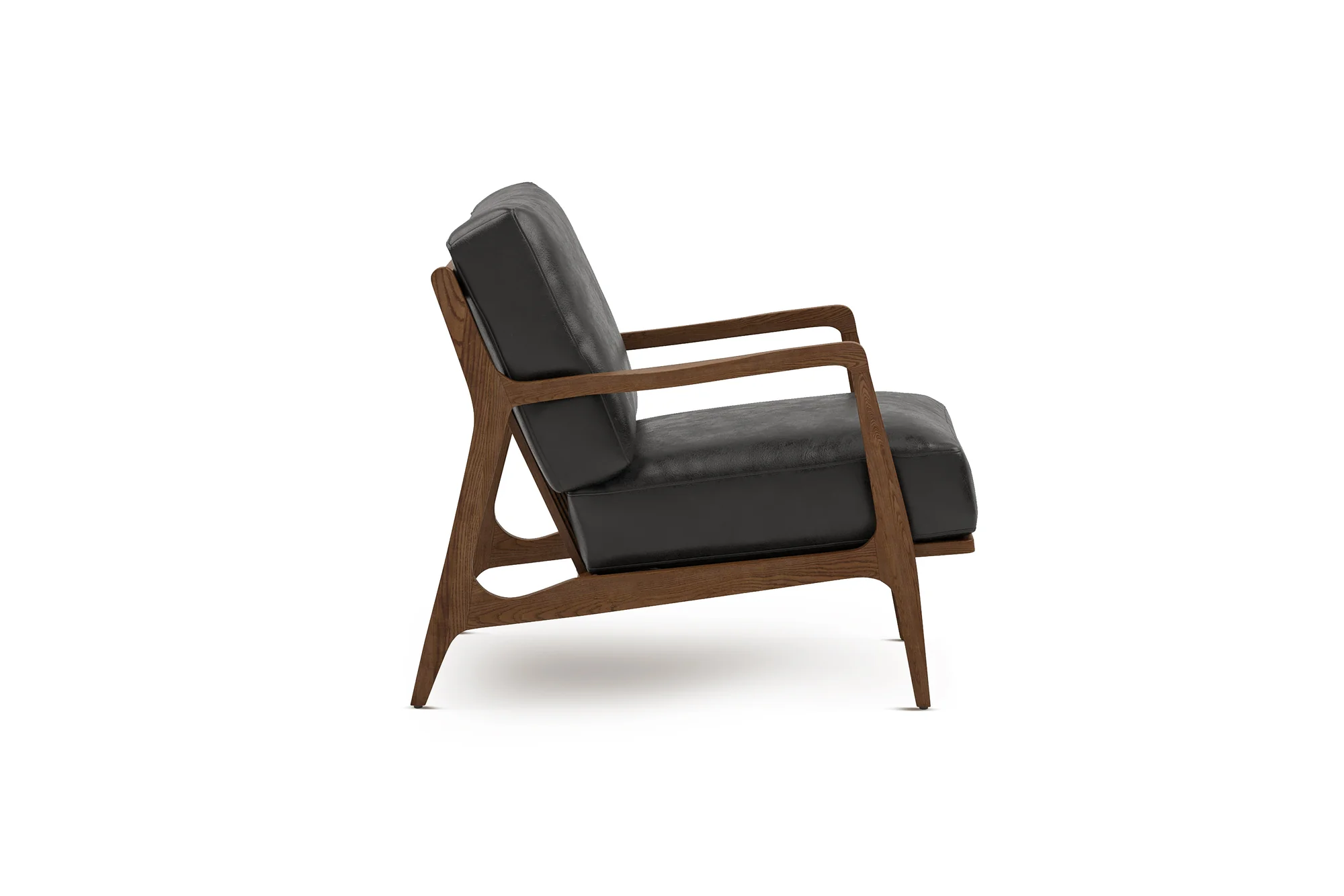 Ella Leather Accent Chair - Image 8