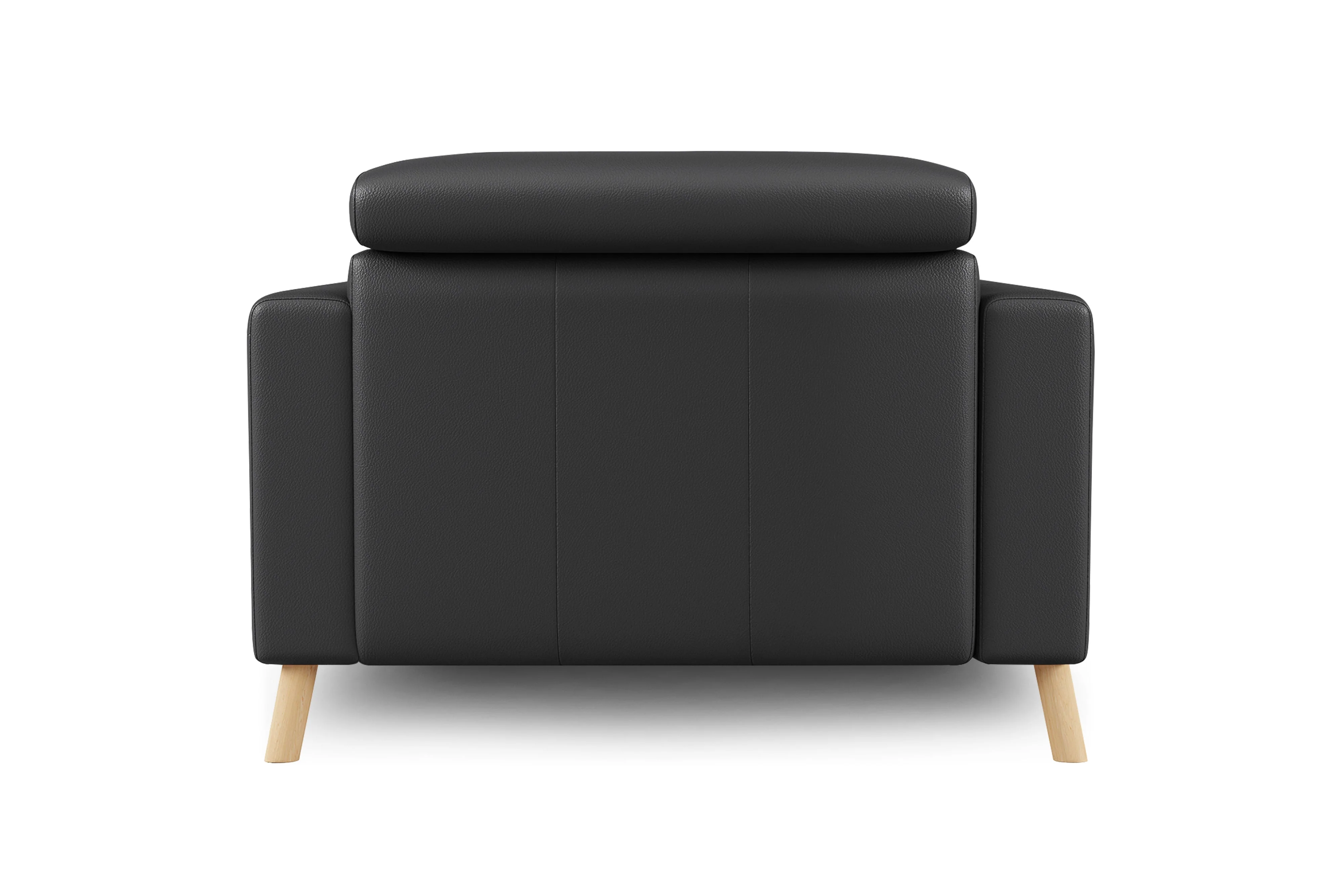 Elodie Leather Accent Chair - Image 20
