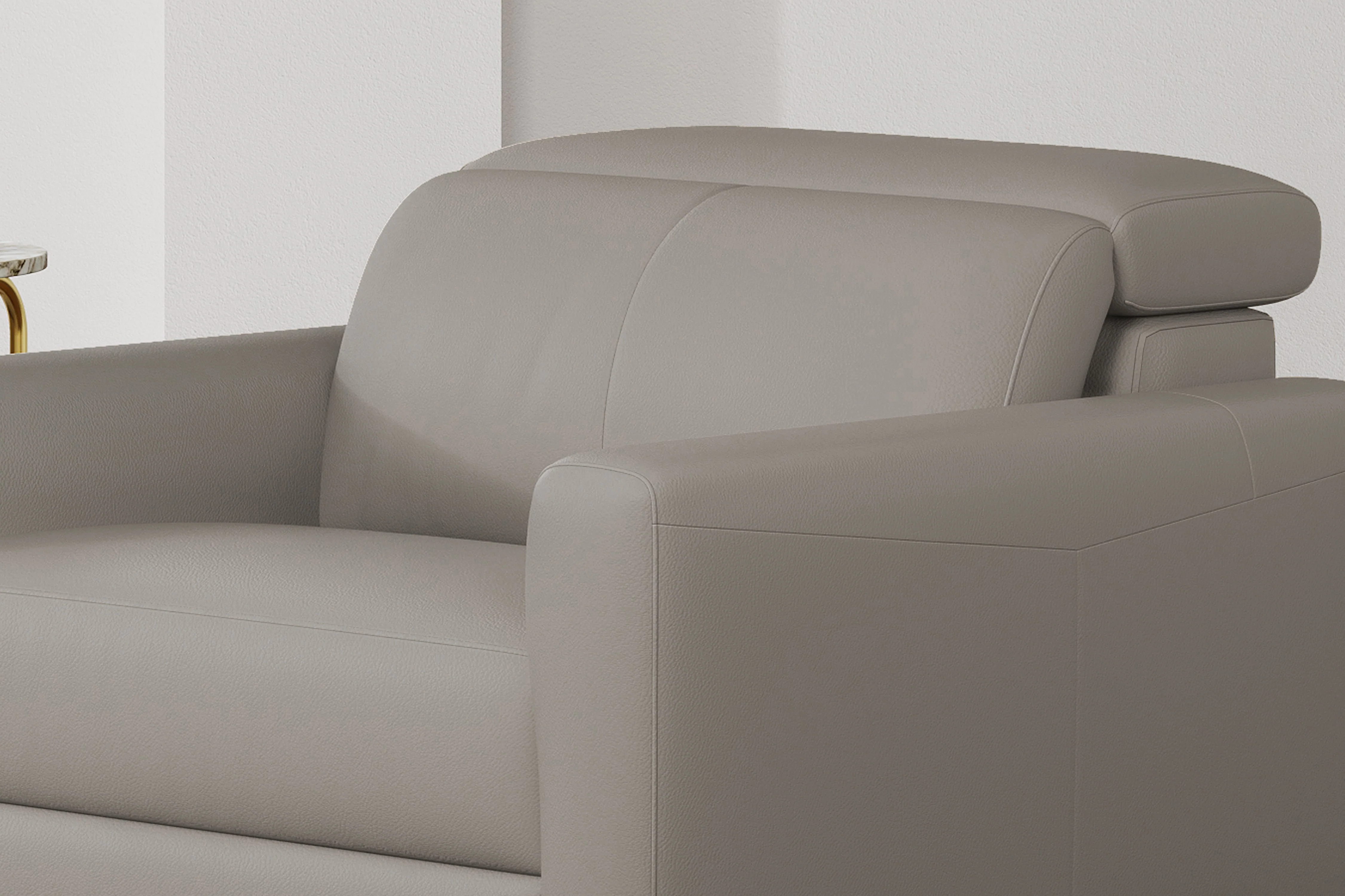 Elodie Leather Accent Chair - Image 24