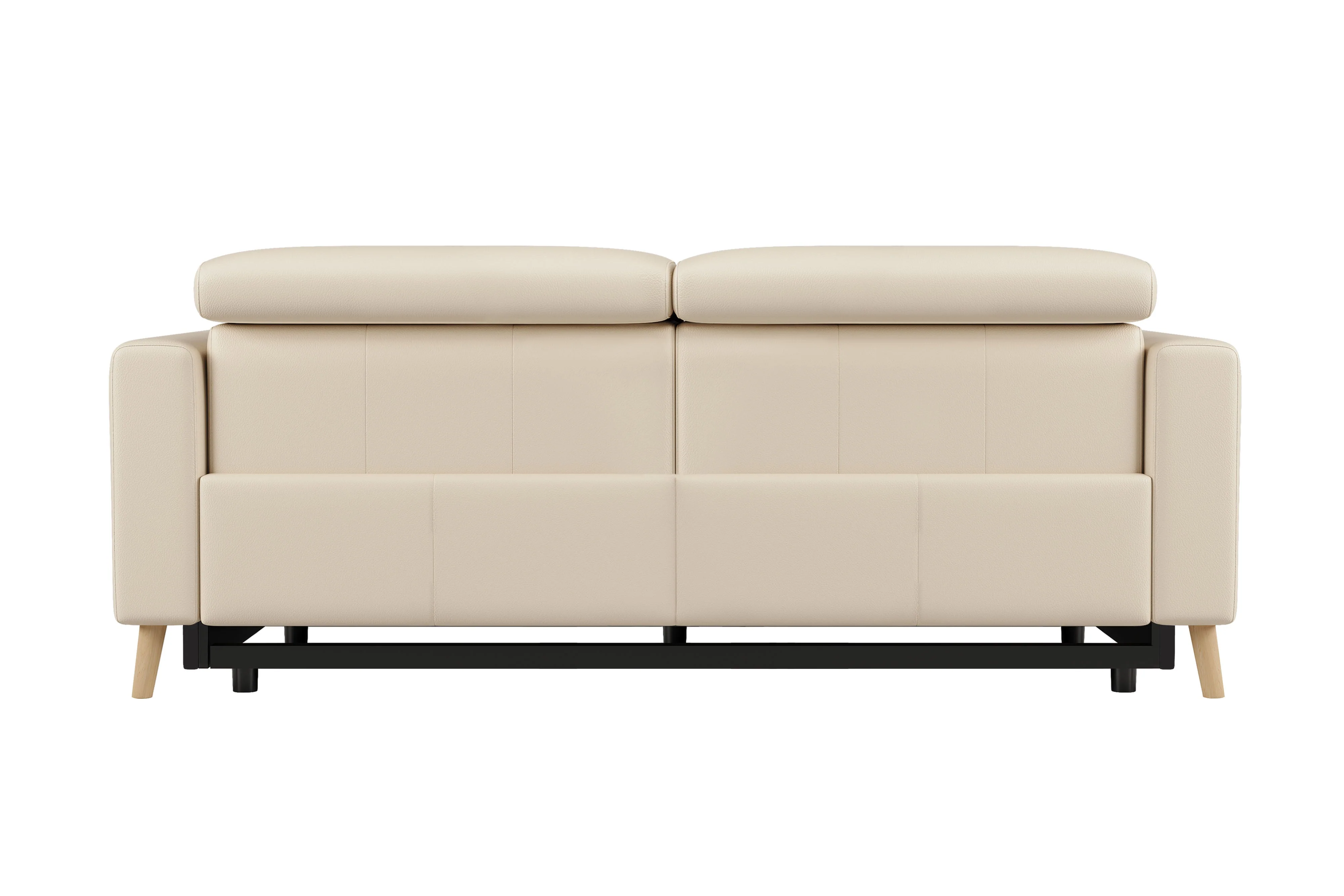 Elodie Leather Dual Recliner Lounge - Image 10