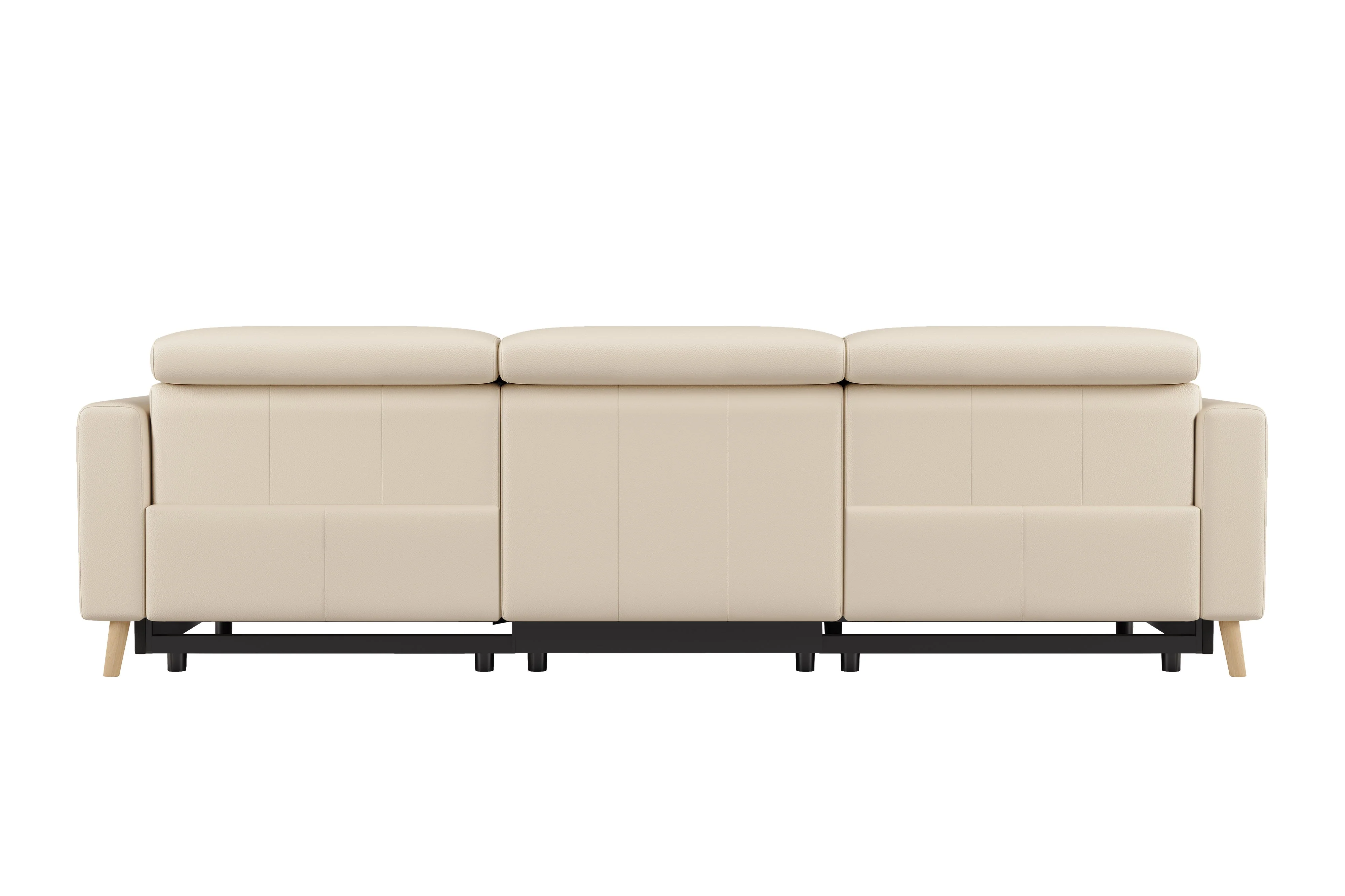 Elodie Leather Dual Recliner Lounge - Image 20