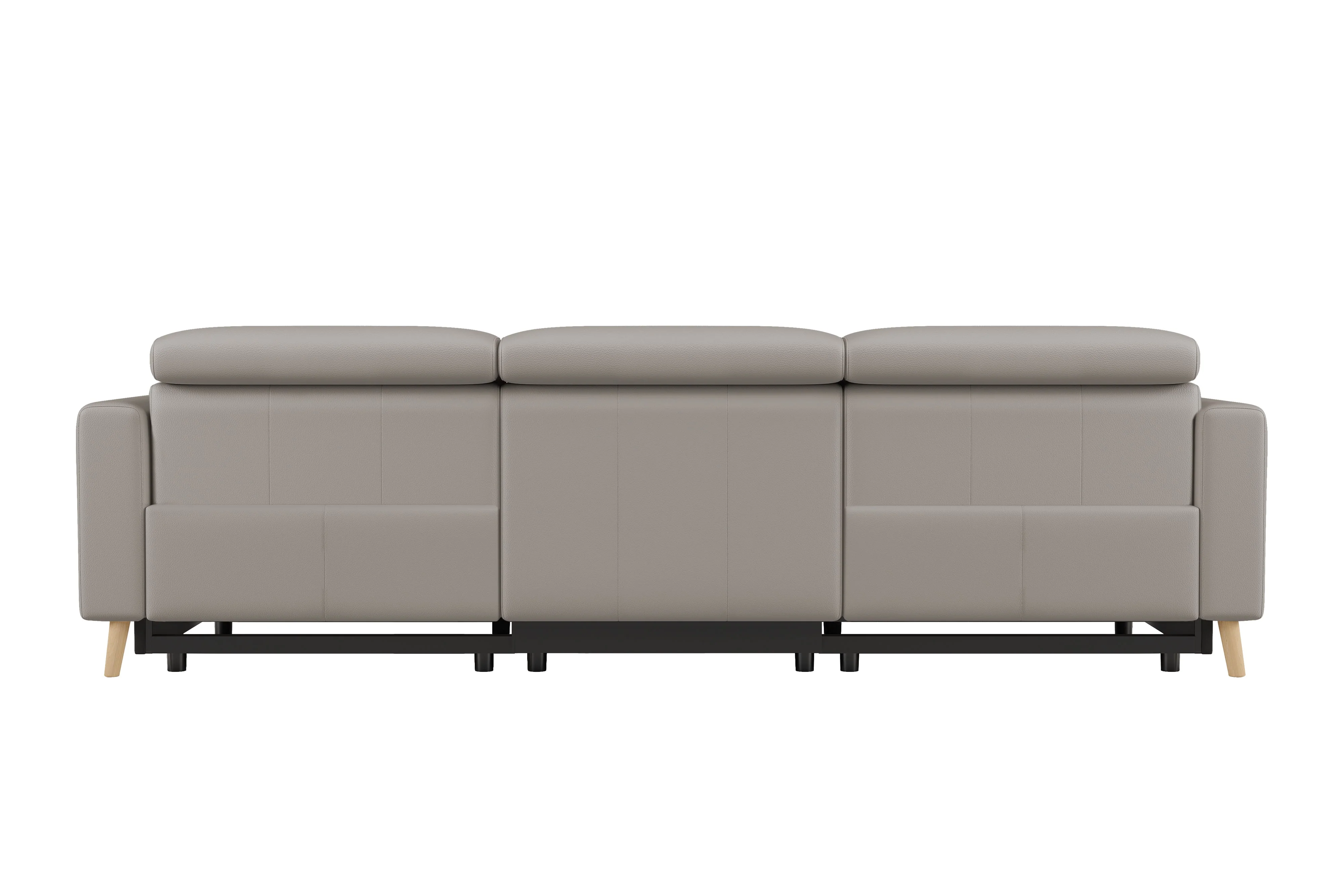 Elodie Leather Dual Recliner Lounge - Image 40