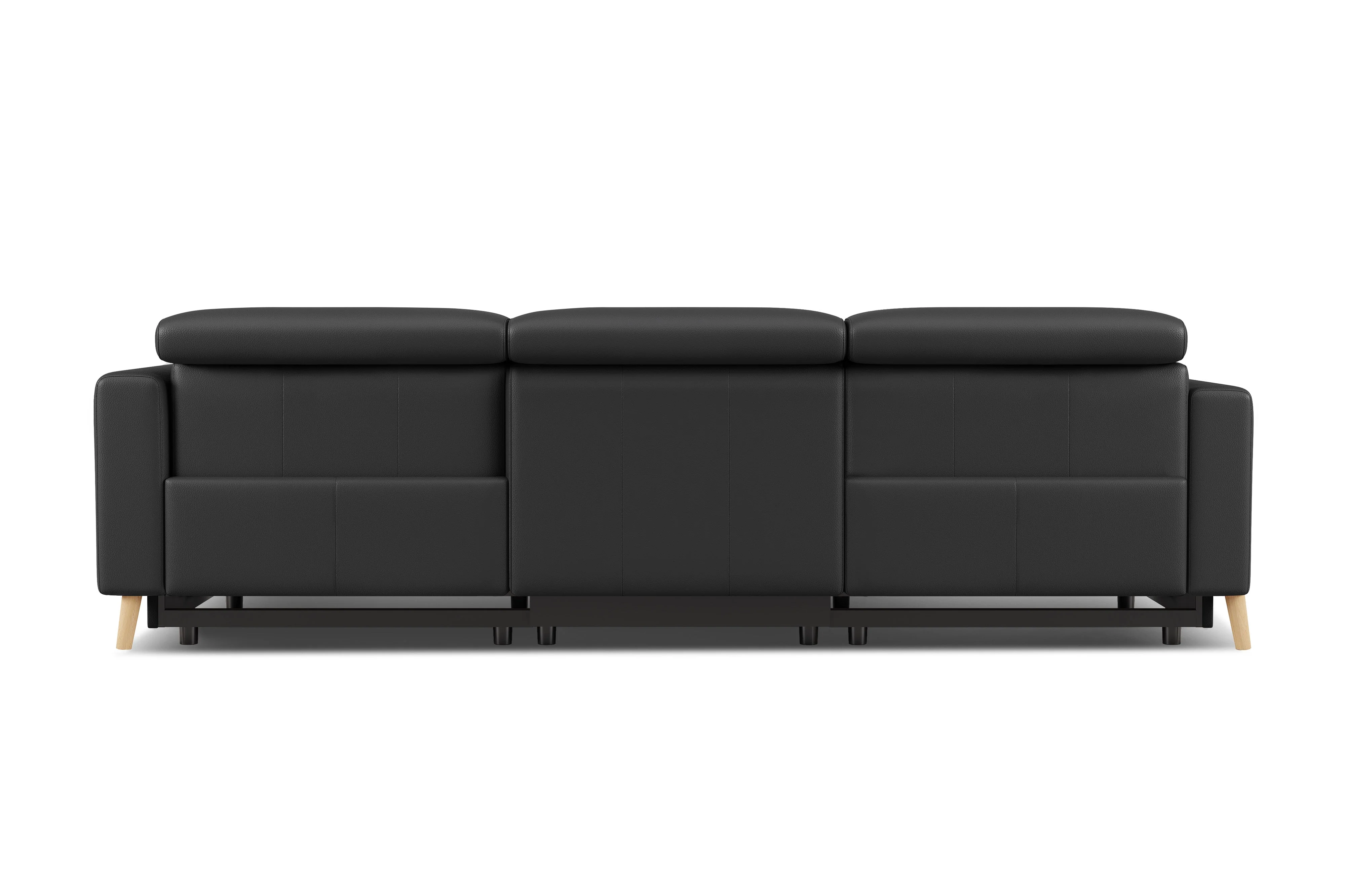 Elodie Leather Dual Recliner Lounge - Image 61