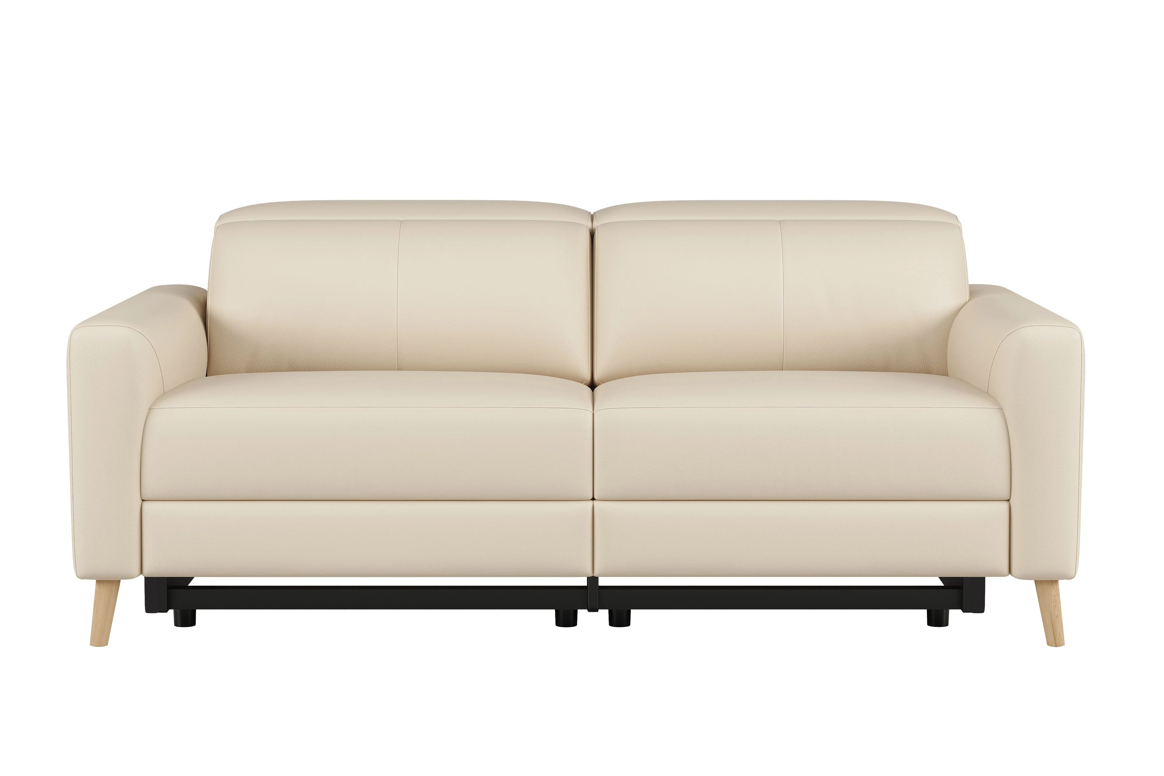Elodie Leather Dual Recliner Lounge - Image 7