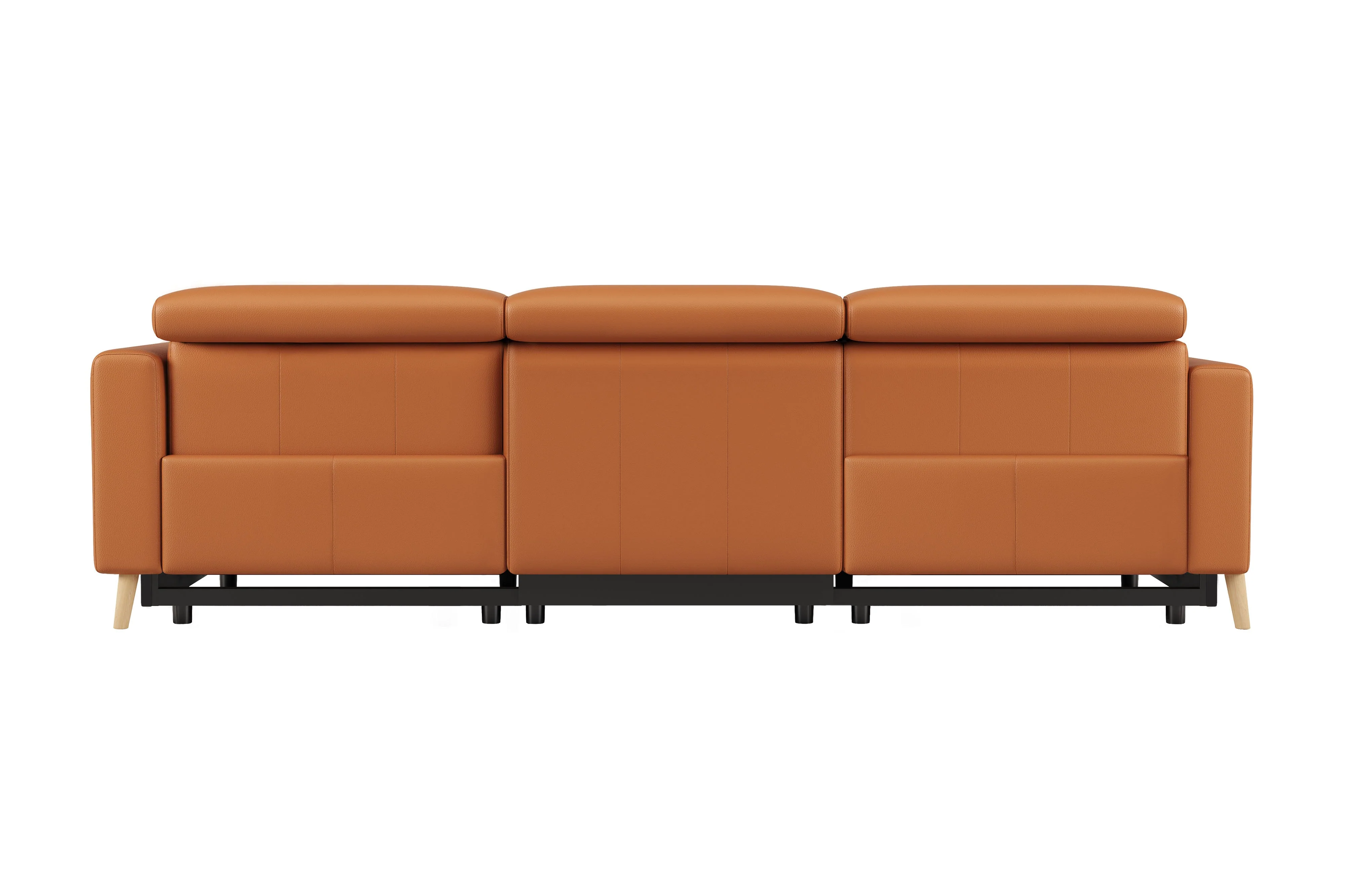 Elodie Leather Dual Recliner Lounge - Image 84