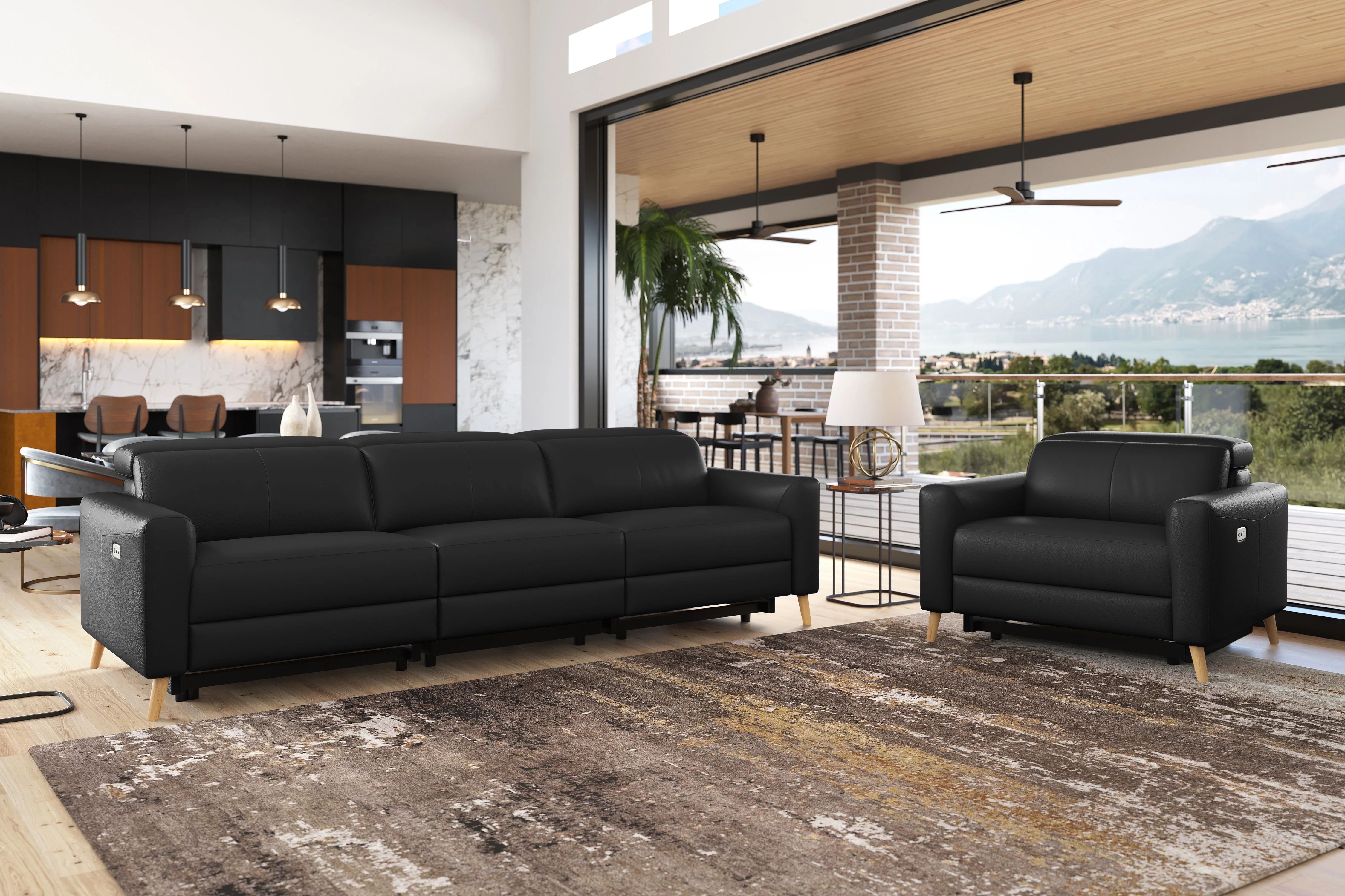 Elodie Leather Recliner Chair - Image 14