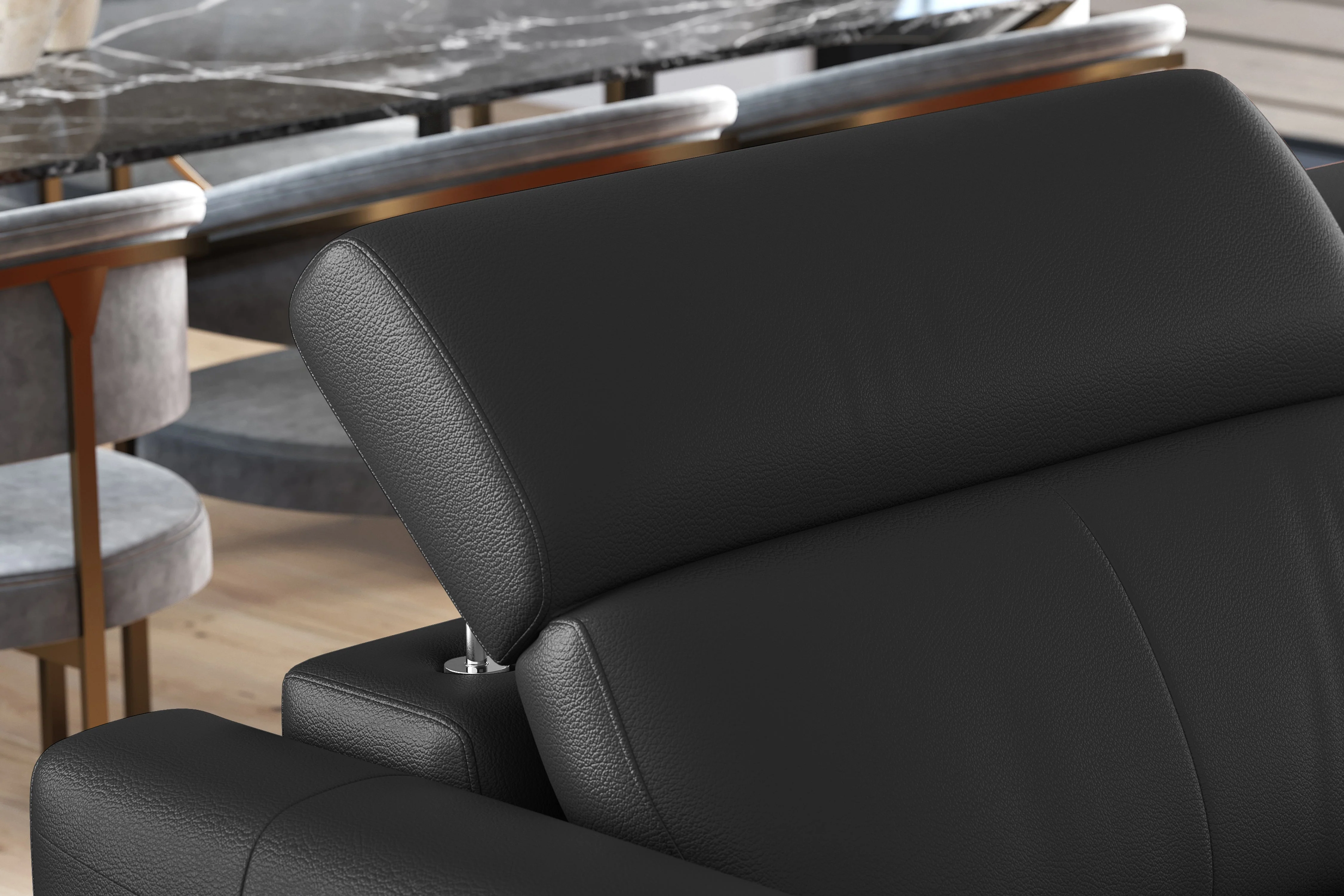 Elodie Leather Recliner Chair - Image 15