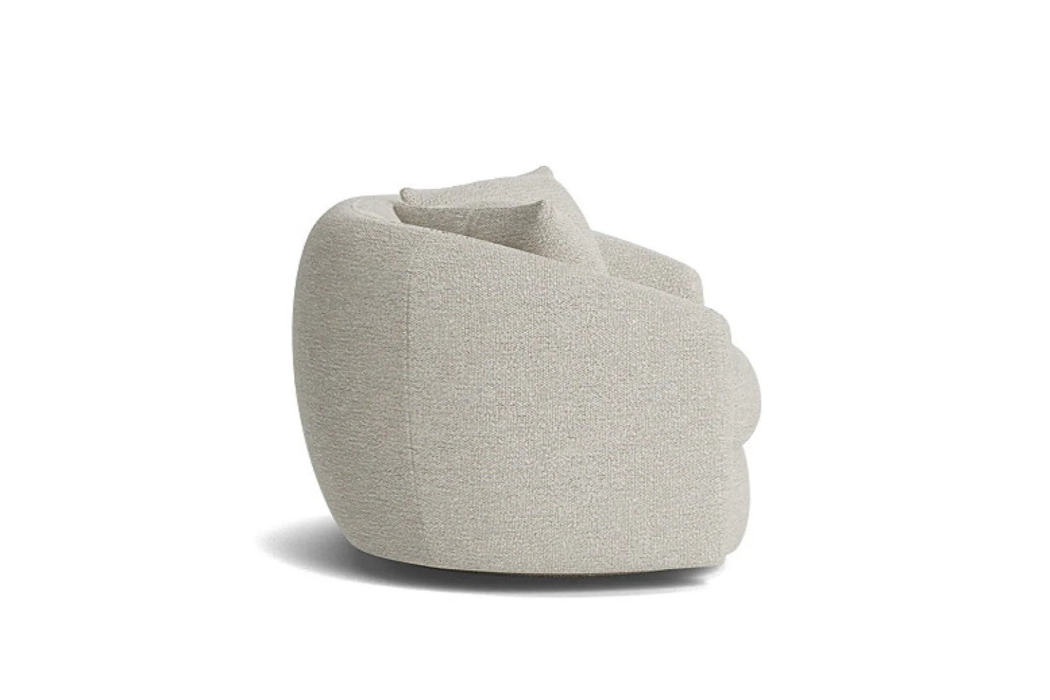 Eluned Boucle Swivel Accent Chair - Image 5