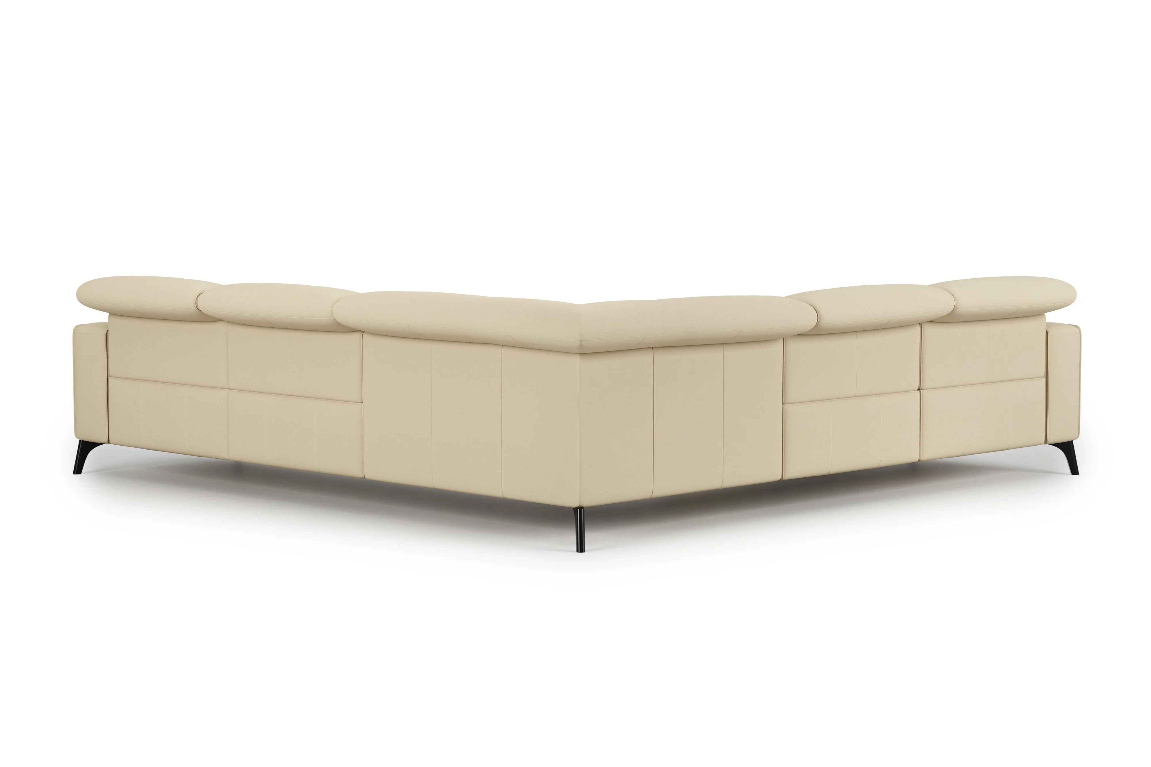 Esther Leather Corner Recliner Sectional Lounge - Image 22