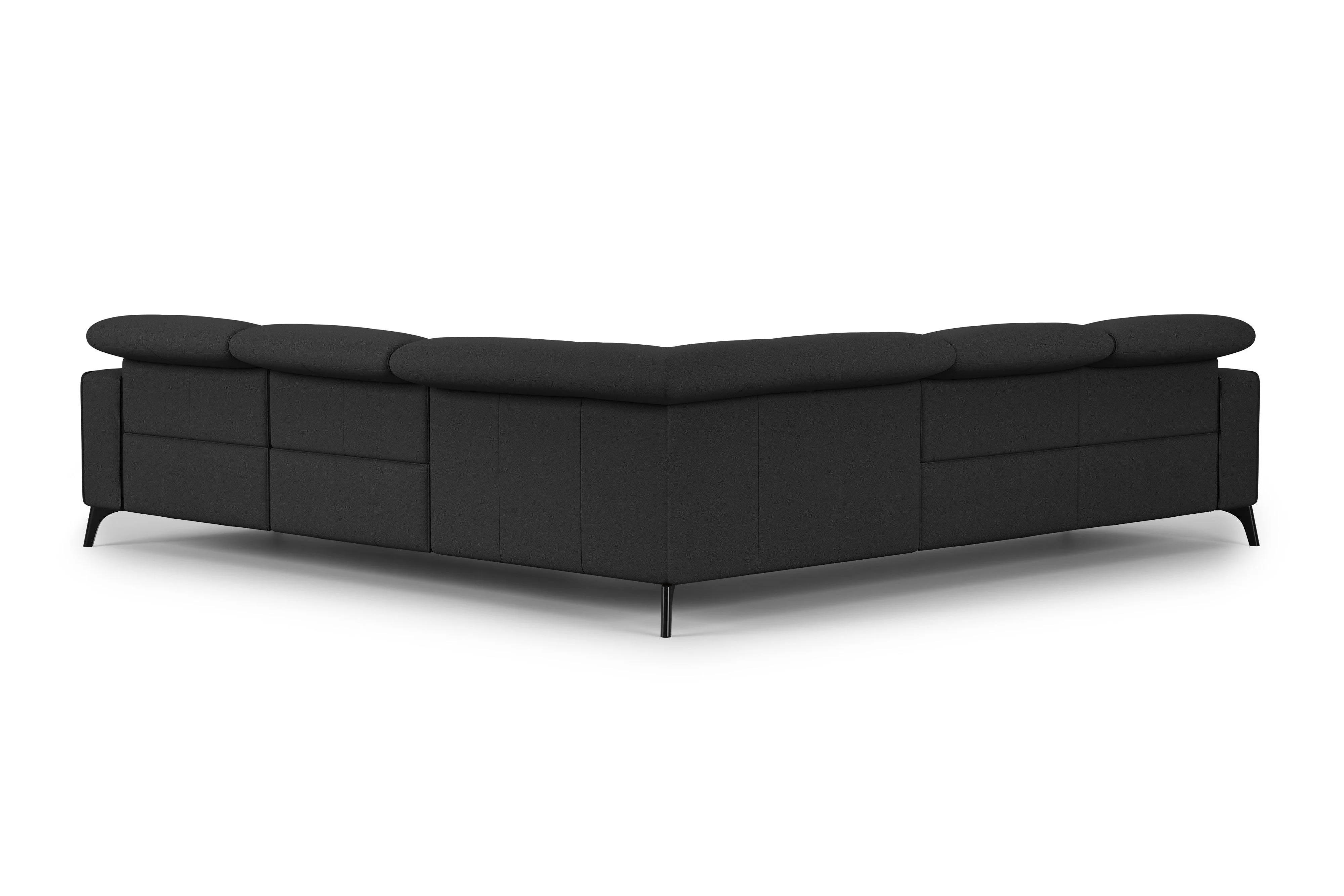 Esther Leather Corner Recliner Sectional Lounge - Image 44