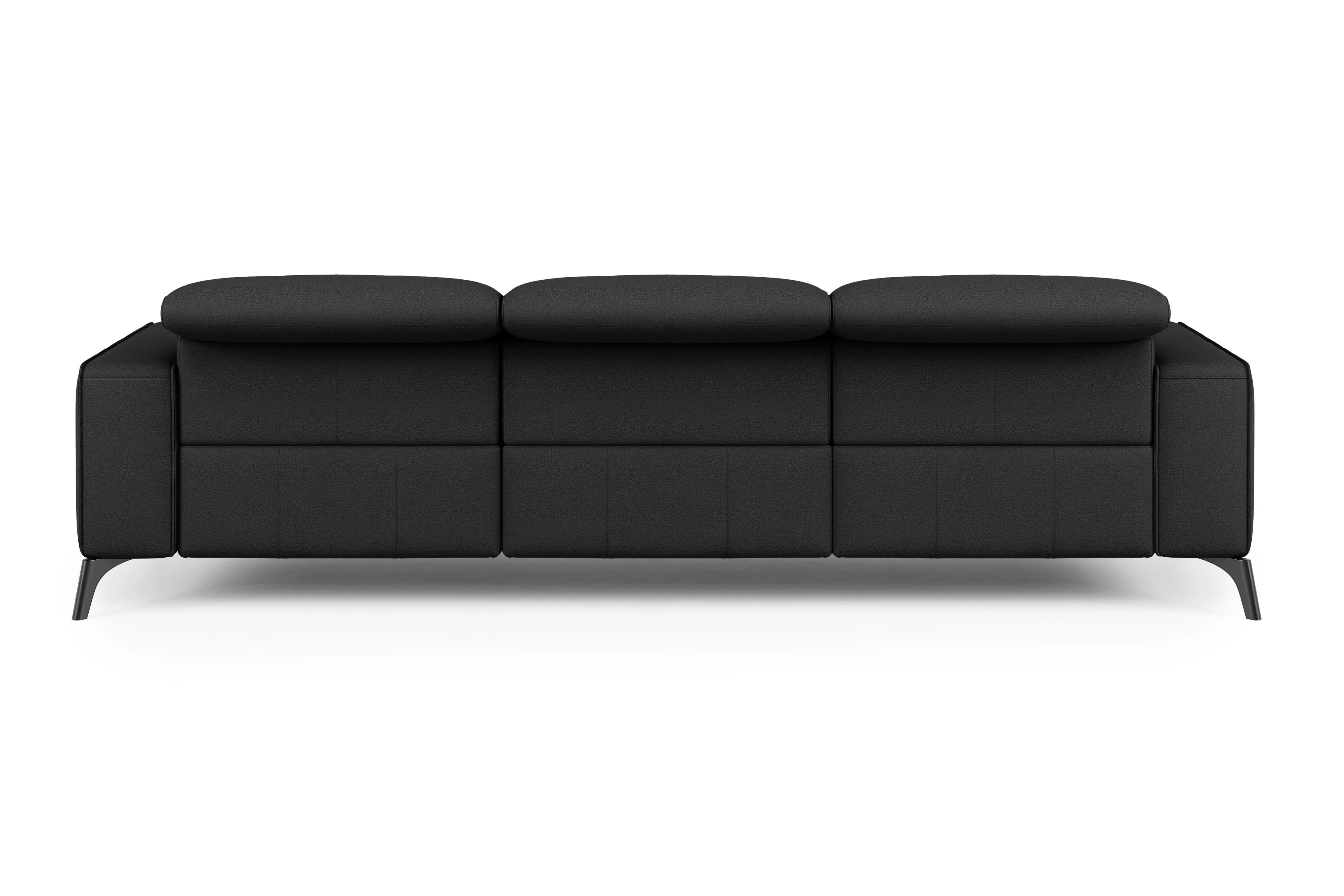 Esther Leather Dual Recliner Lounge - Image 12
