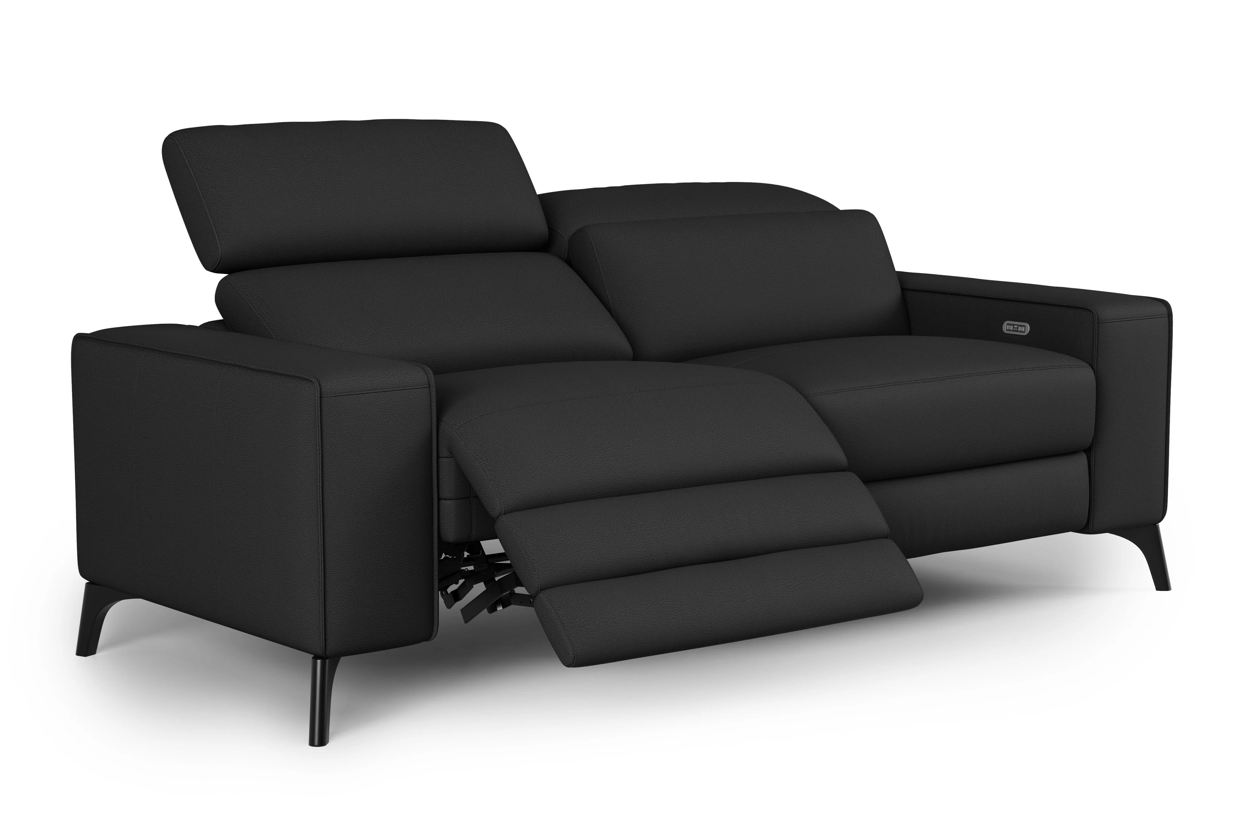 Esther Leather Dual Recliner Lounge - Image 13