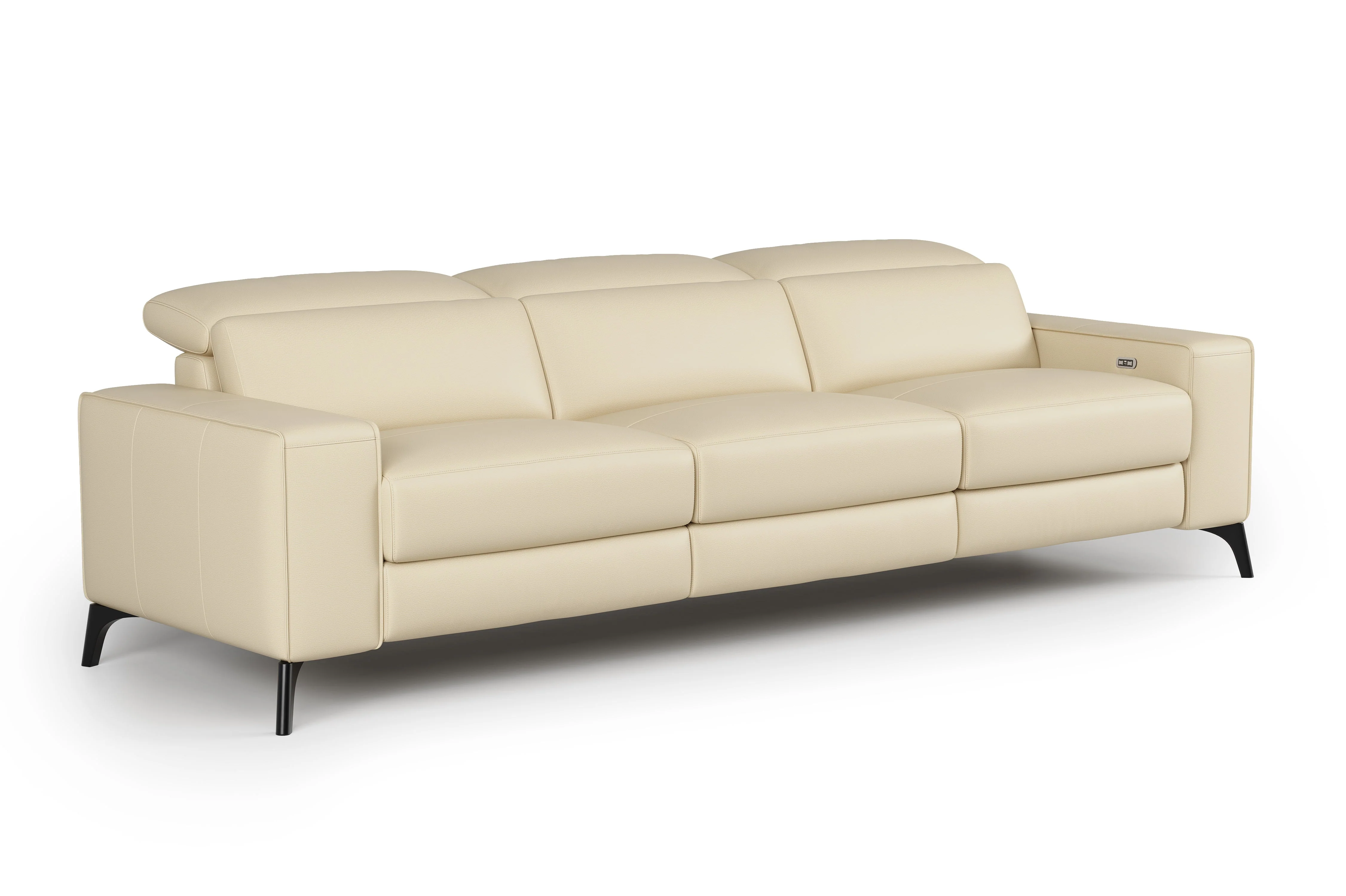 Esther Leather Dual Recliner Lounge - Image 30