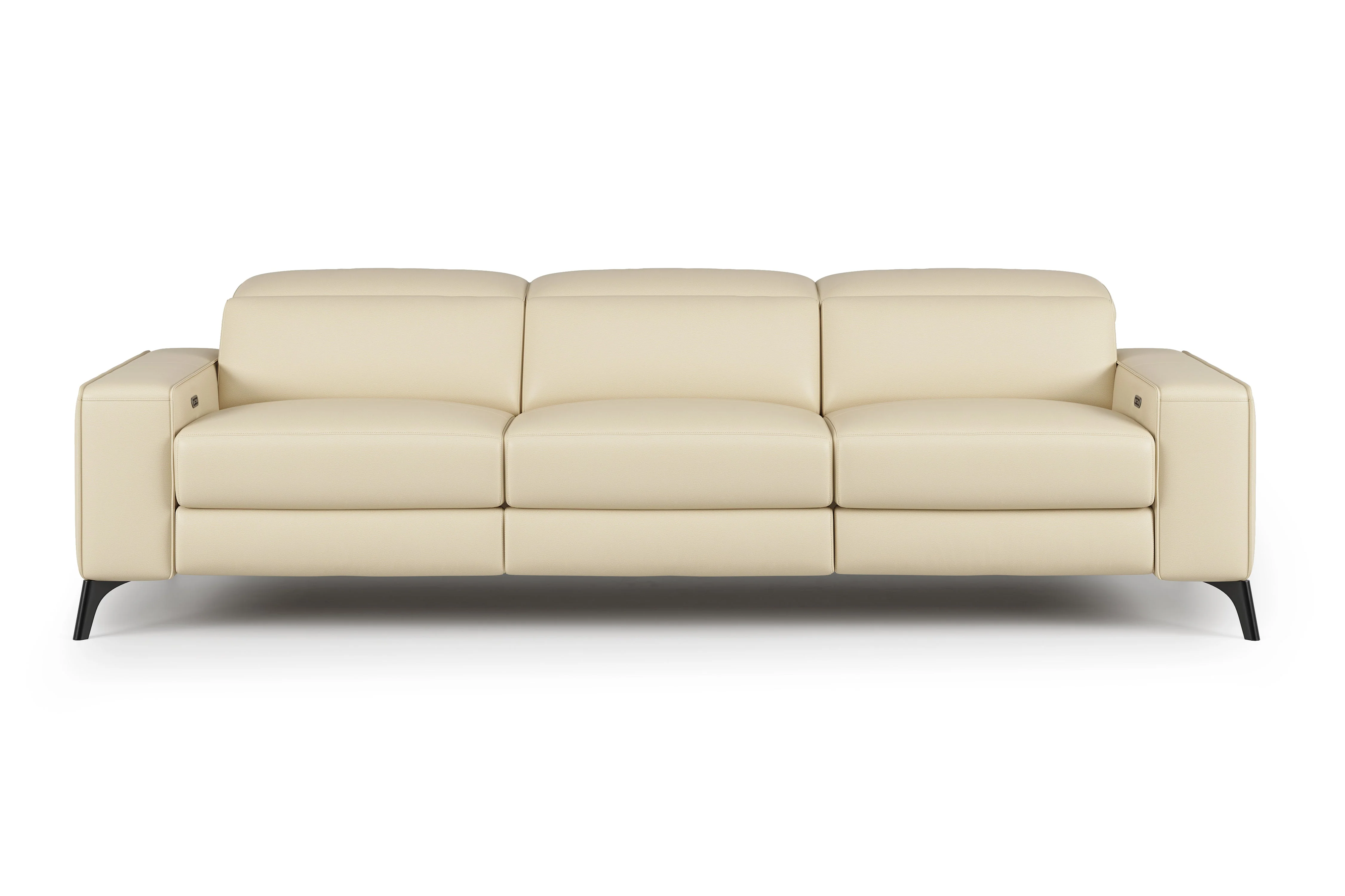 Esther Leather Dual Recliner Lounge - Image 31
