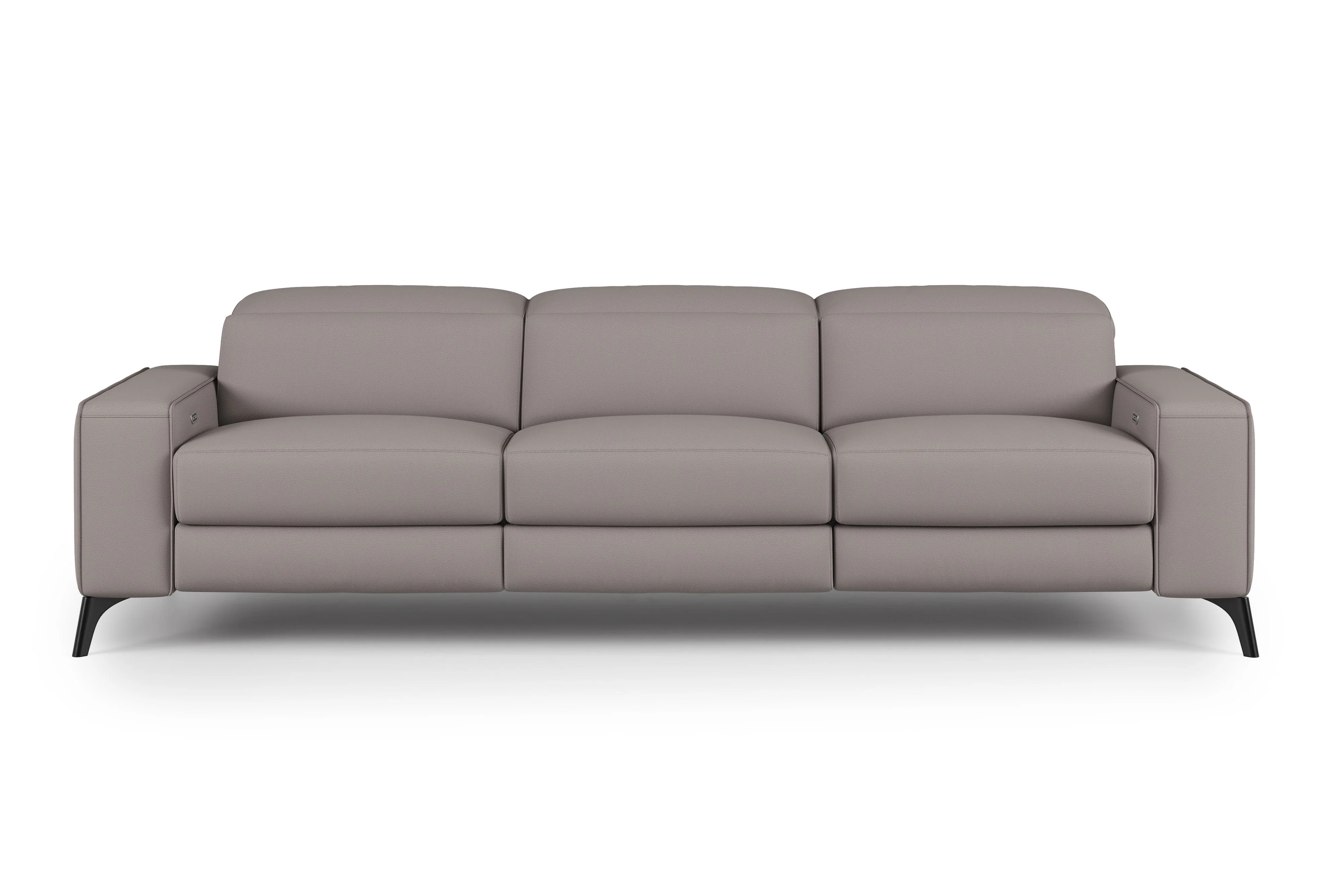 Esther Leather Dual Recliner Lounge - Image 52