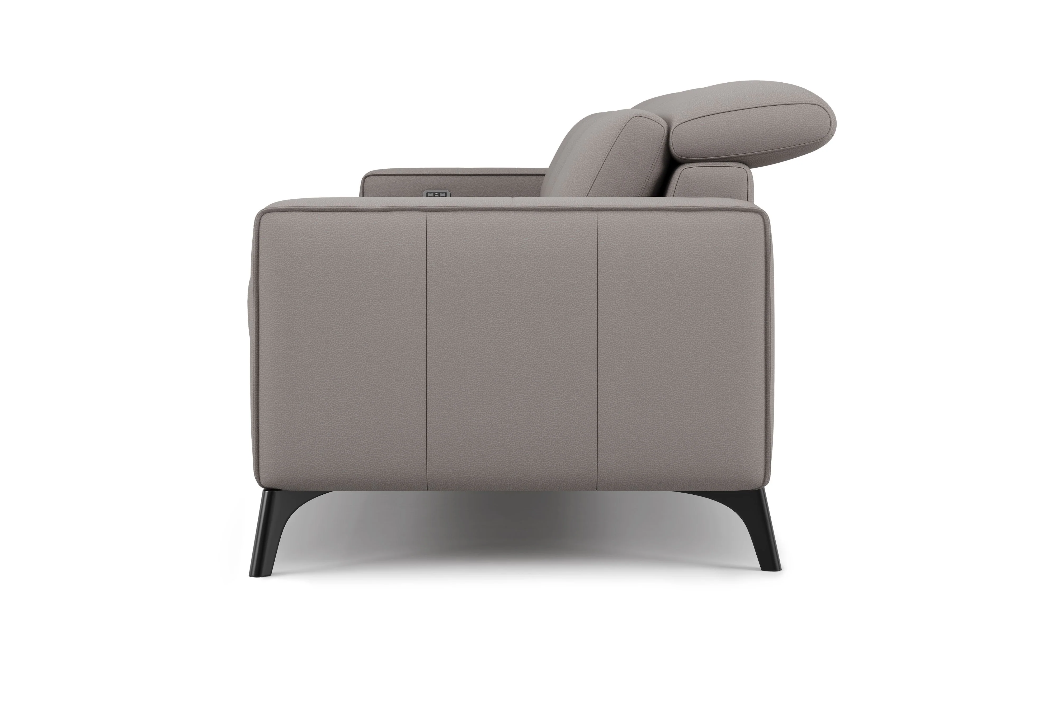 Esther Leather Dual Recliner Lounge - Image 53