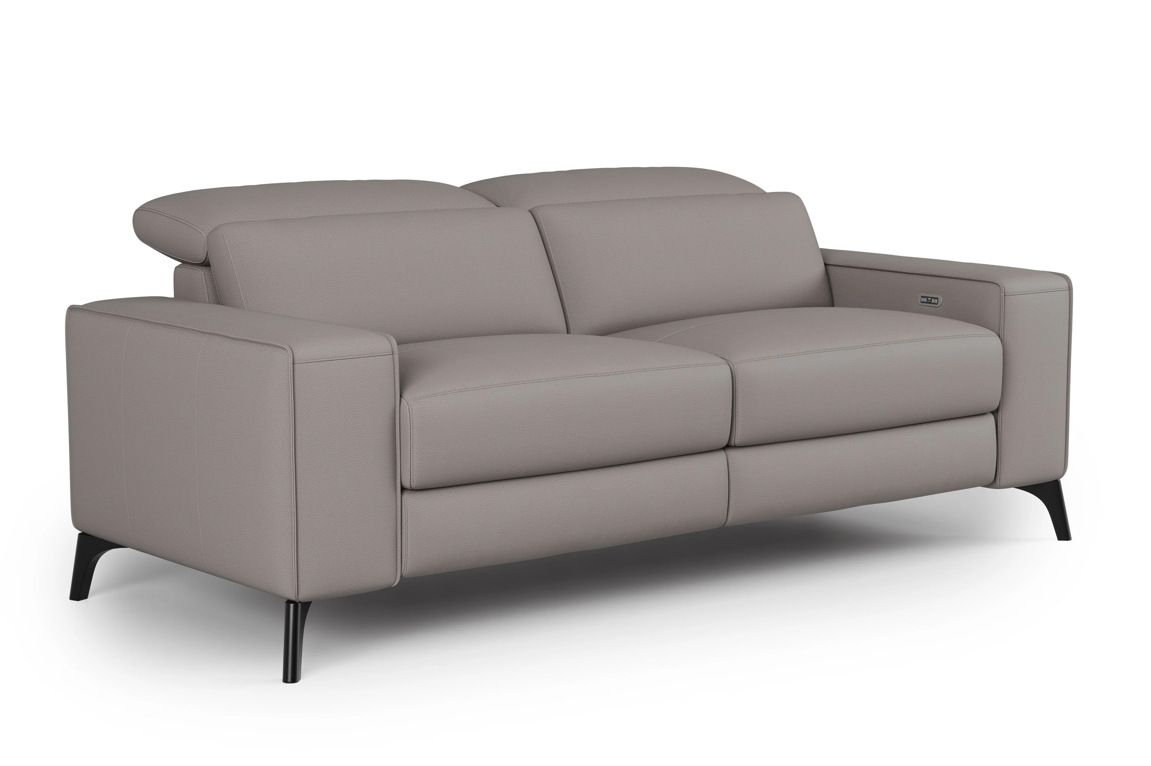 Esther Leather Dual Recliner Lounge - Image 61