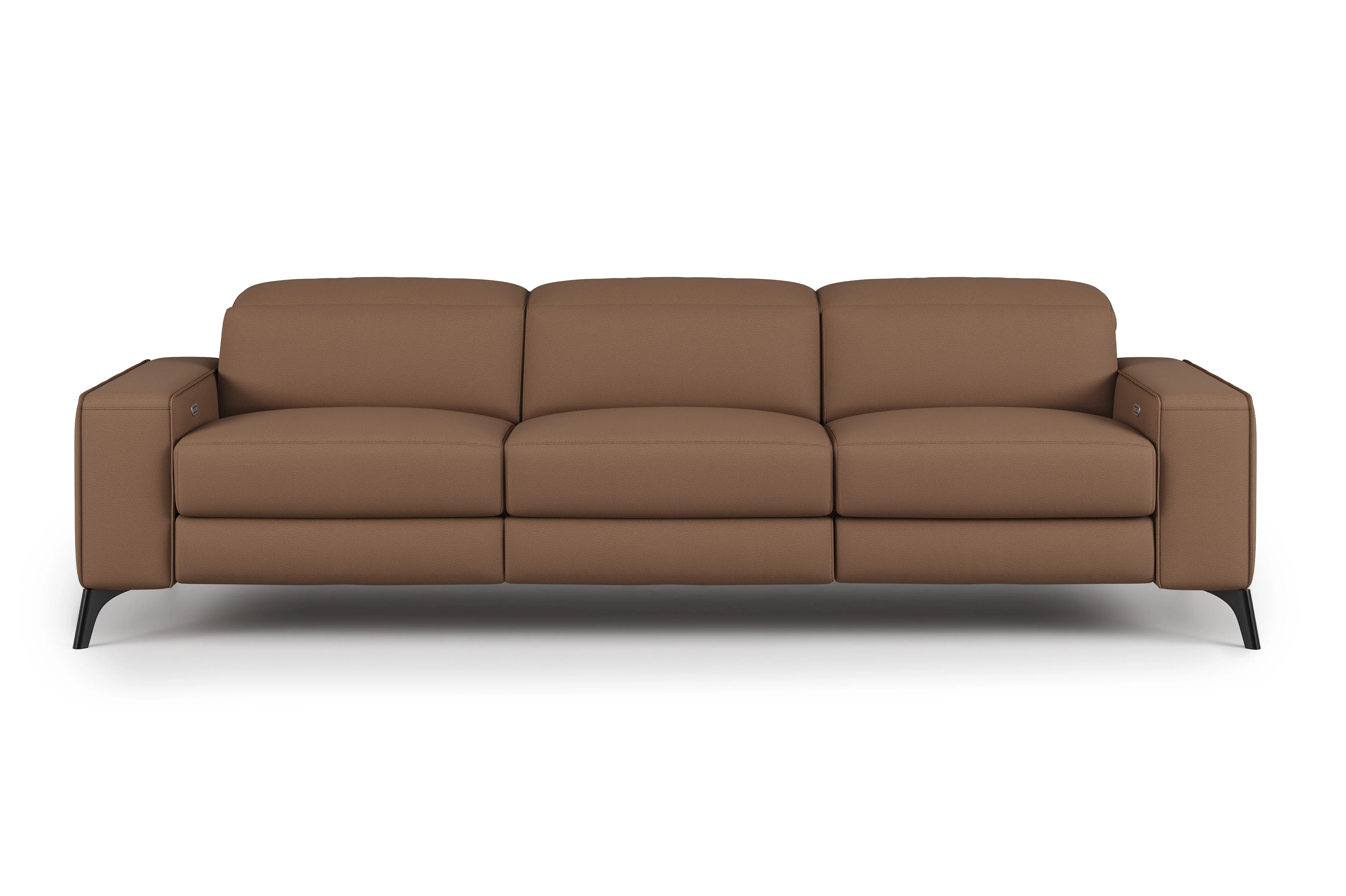 Esther Leather Dual Recliner Lounge - Image 74